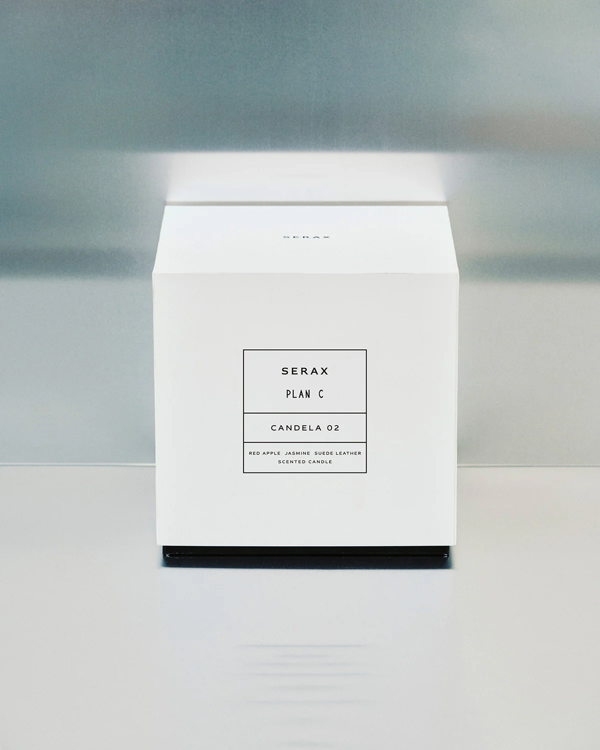 Scented candle L black - orange Candela 02 - Image 4