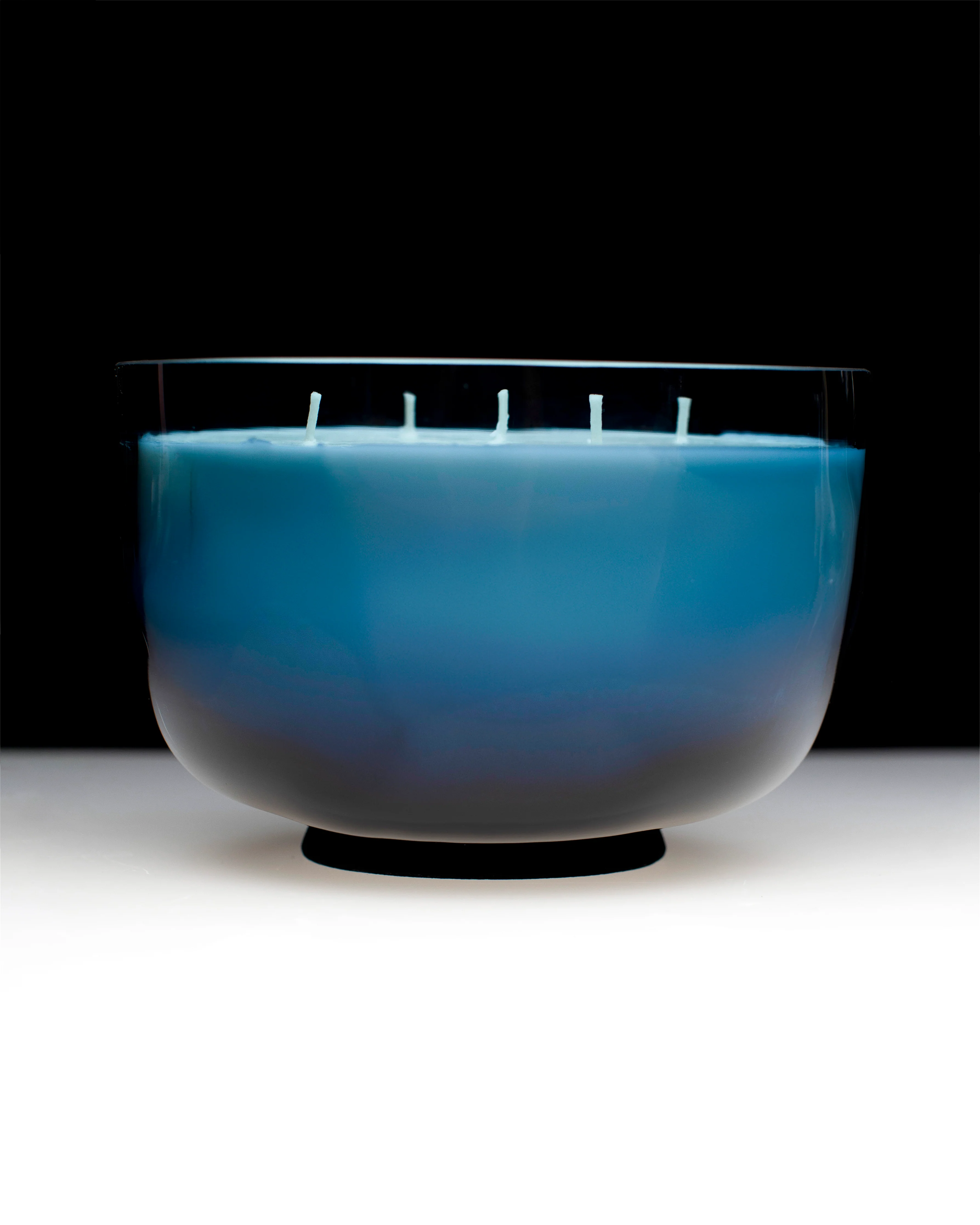 Scented candle L dark blue Panarea - Image 2