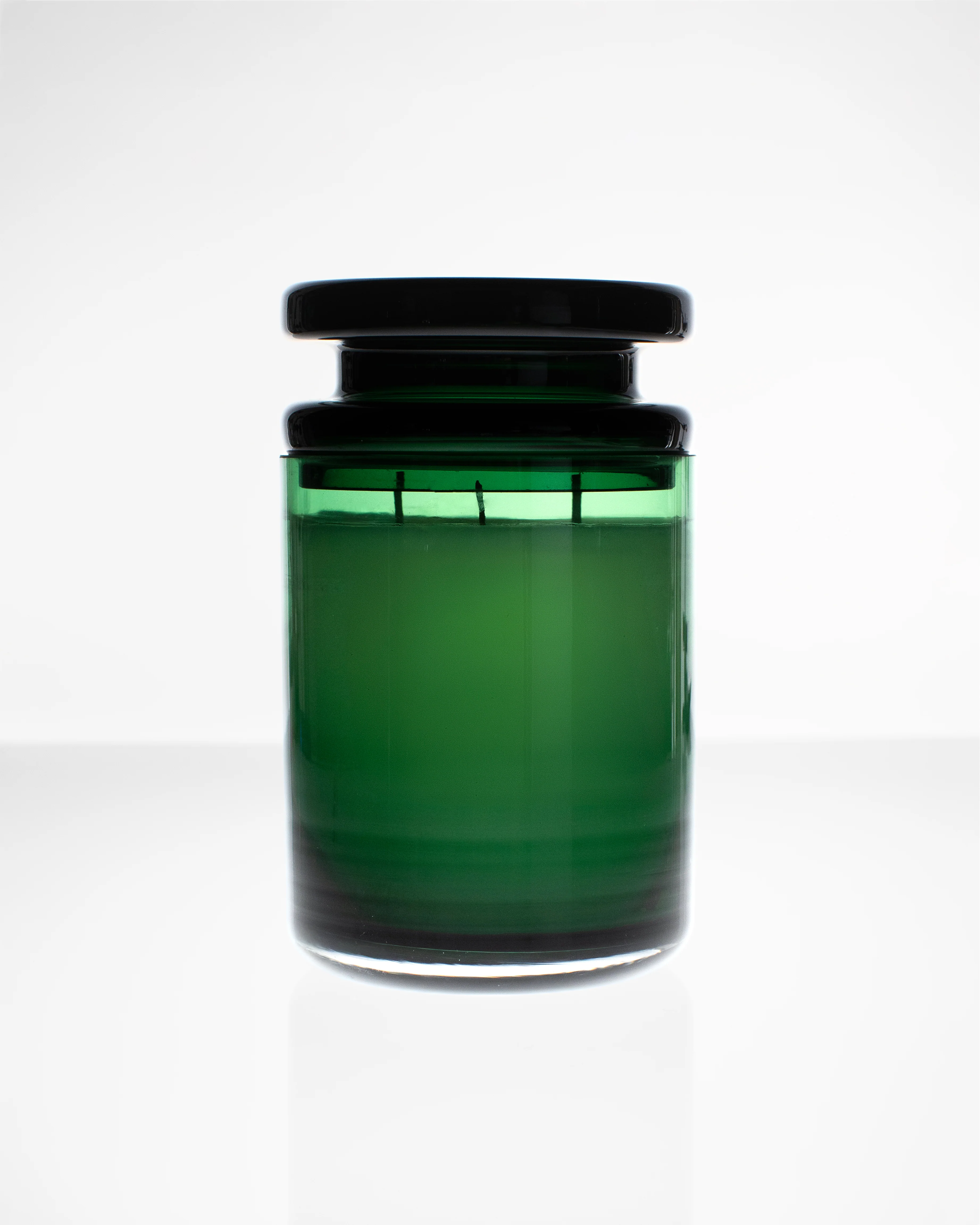 Scented candle L green Aurora - Image 4