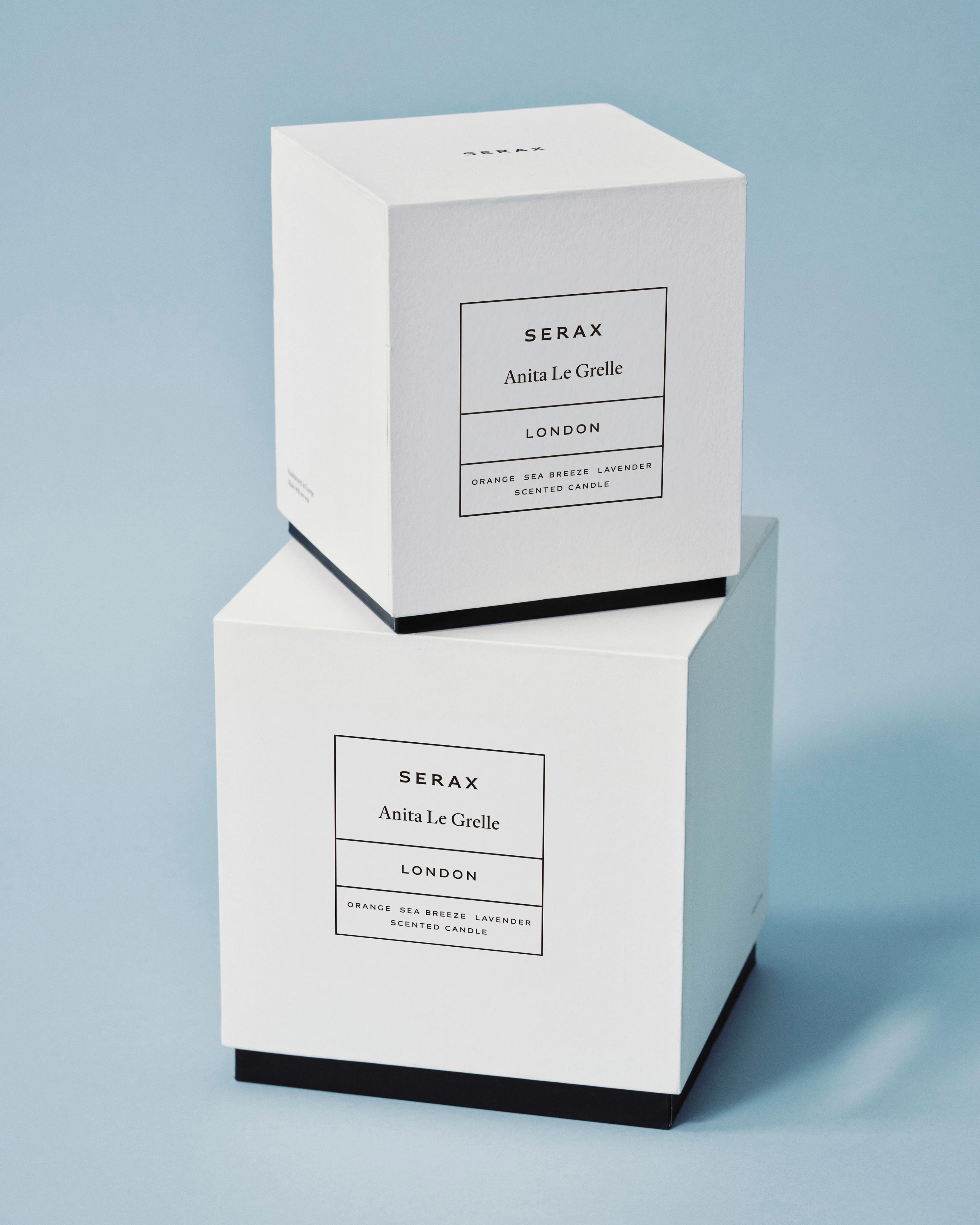 Scented candle M beige London - Image 5