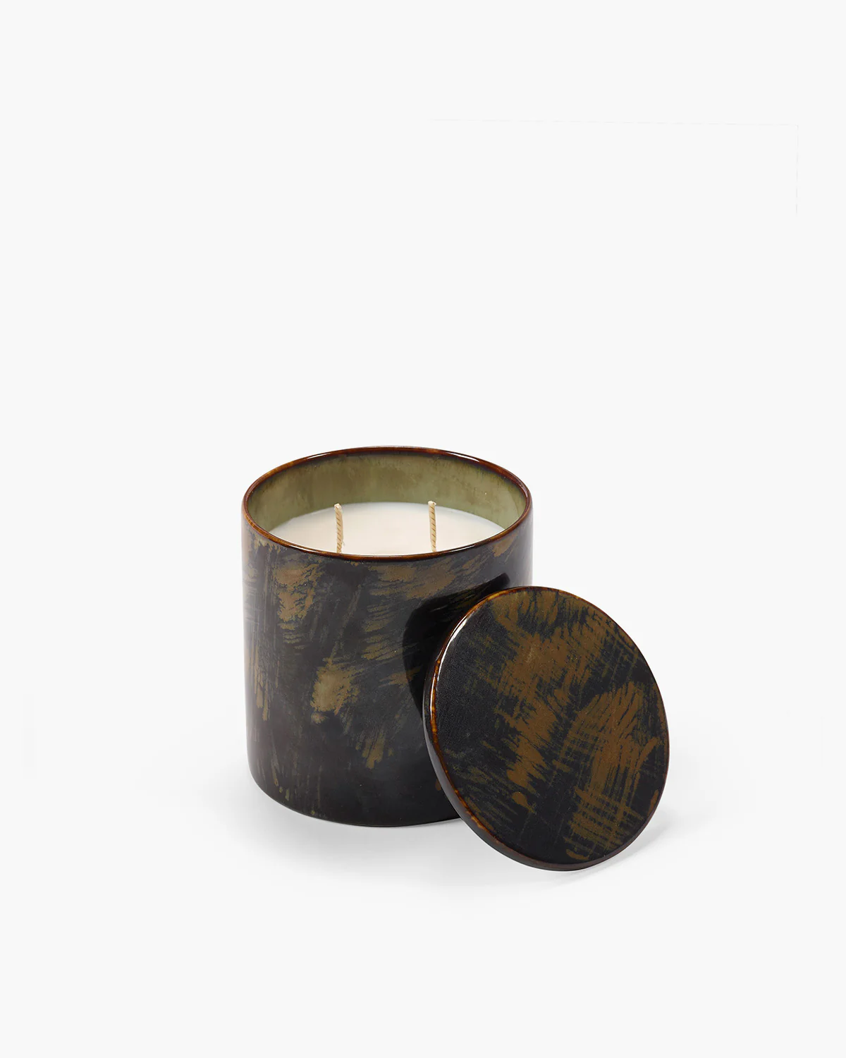 Scented candle M dark blue Biarritz - Image 2