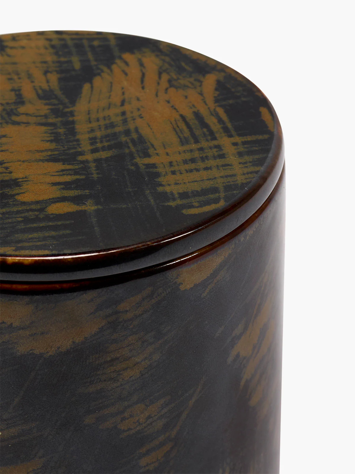 Scented candle M dark blue Biarritz - Image 3