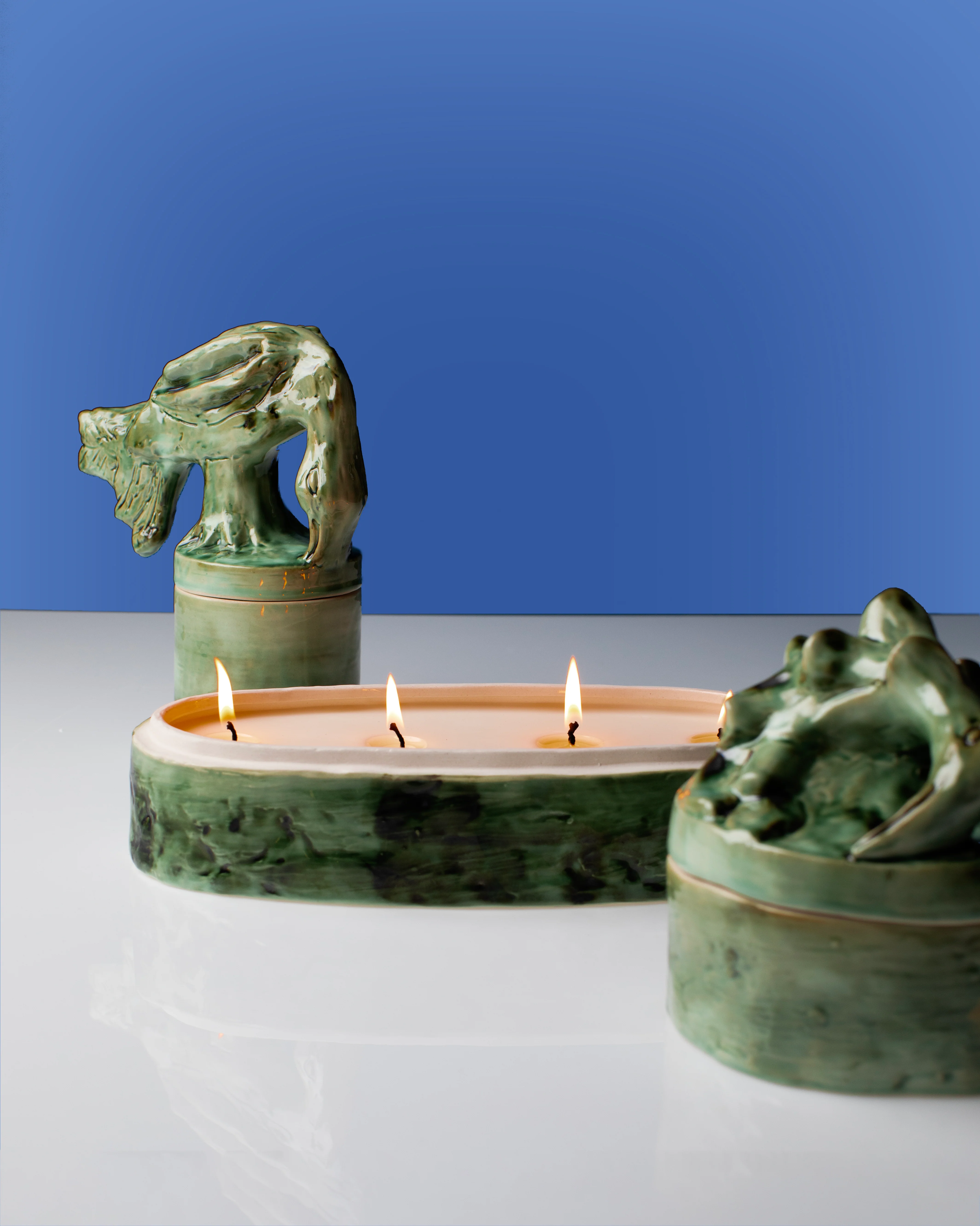 Scented candle M green Sonata - Image 4
