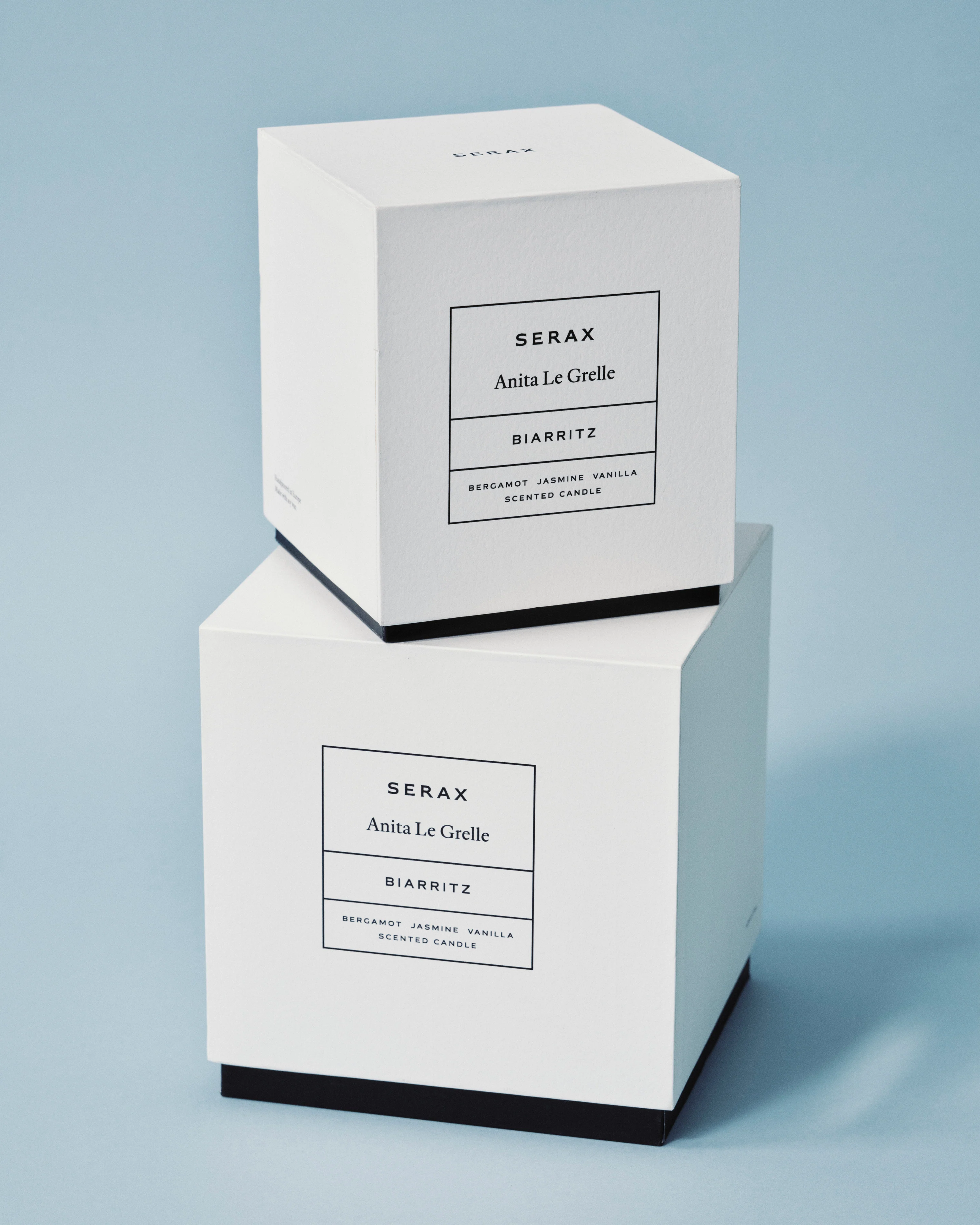 Scented candle S dark blue Biarritz - Image 5