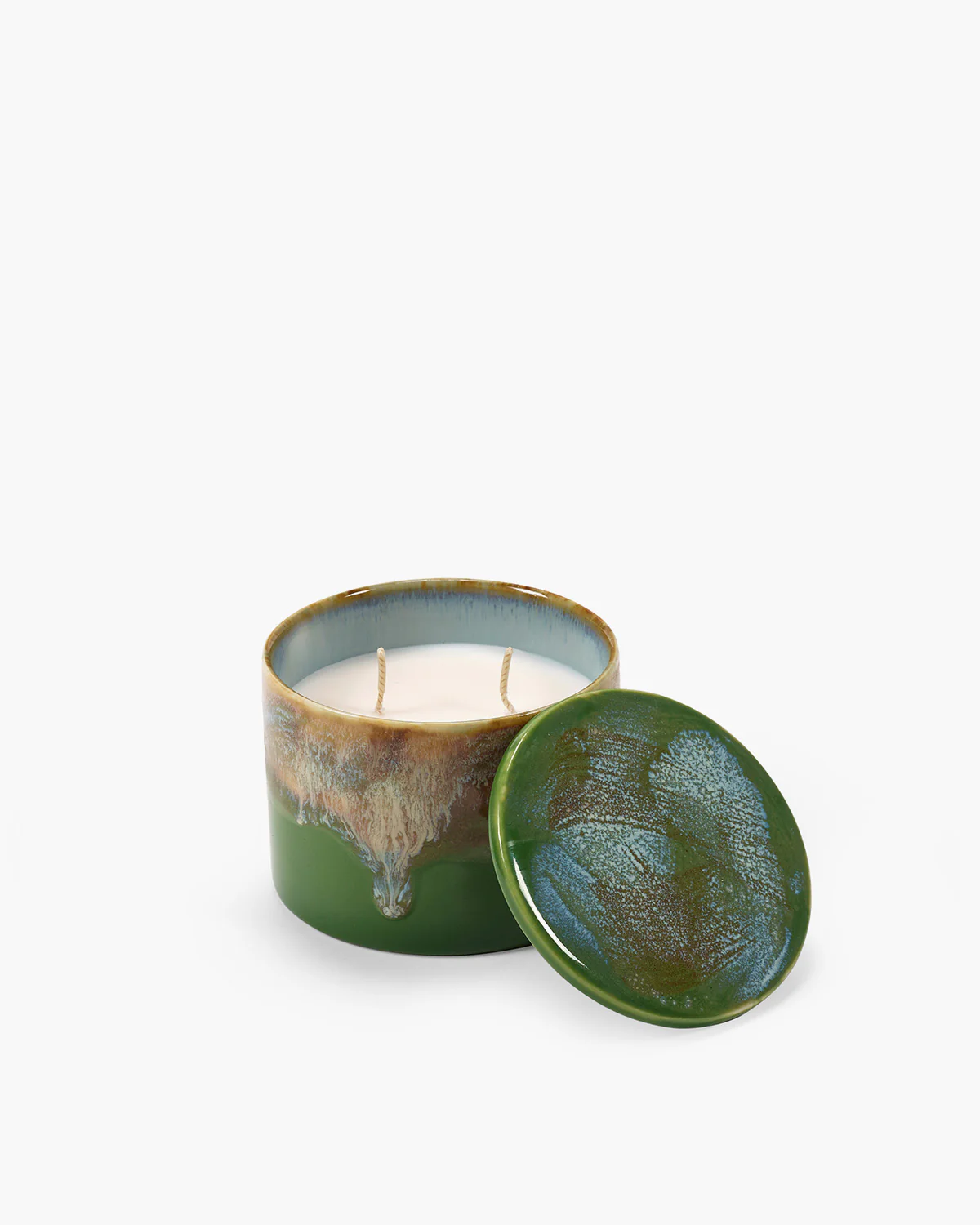 Scented candle S green Lisbon - Image 2