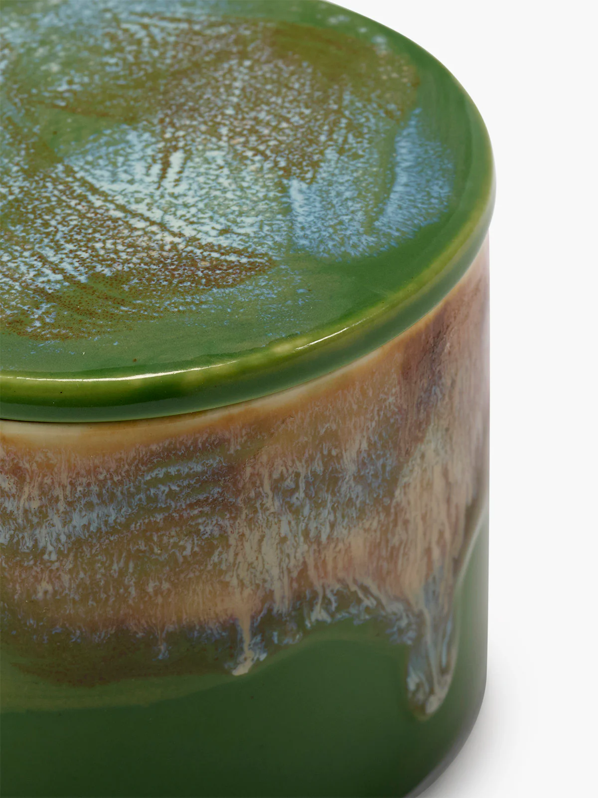 Scented candle S green Lisbon - Image 3