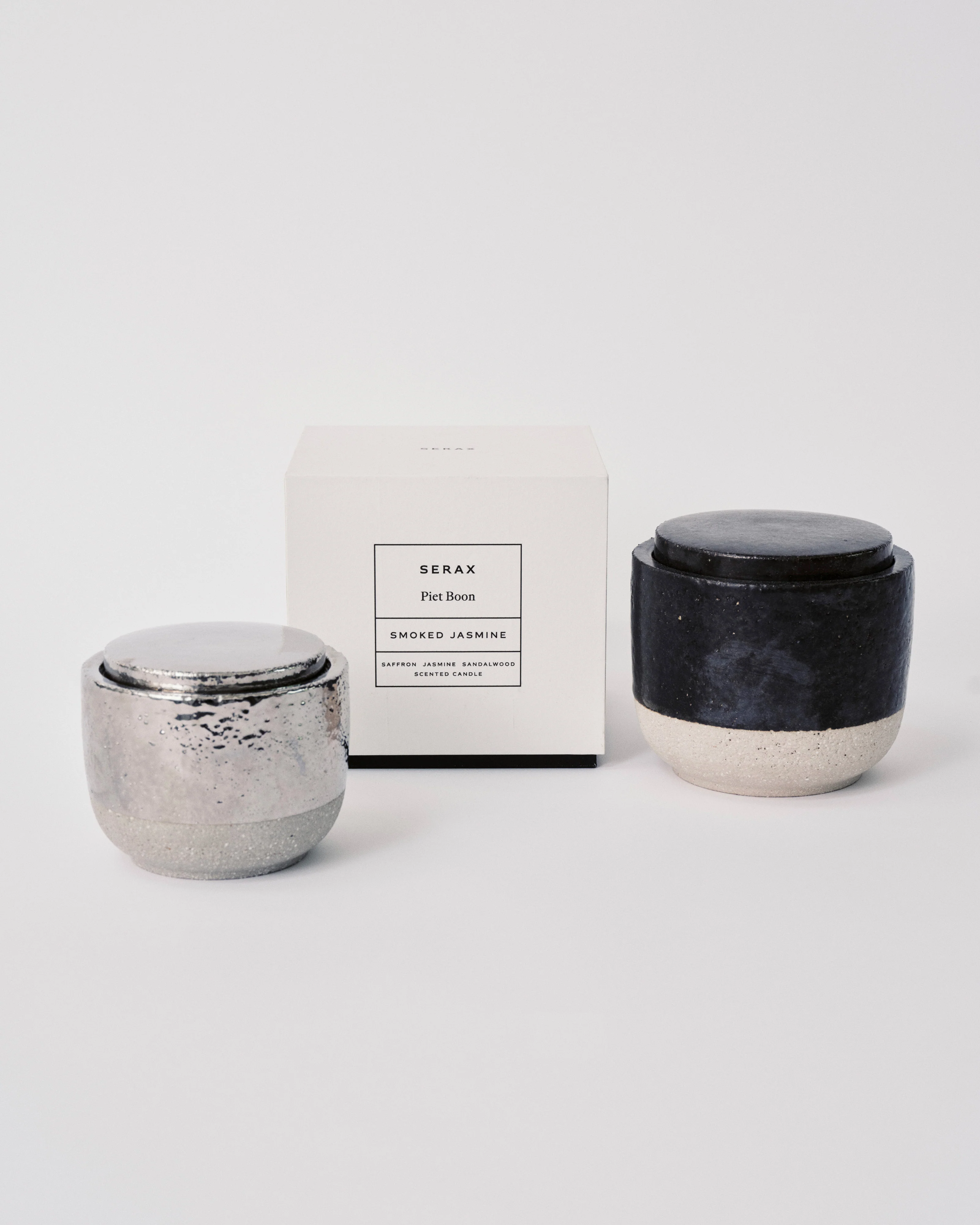 Scented candle S silver Smoked Jasmine - Image 3