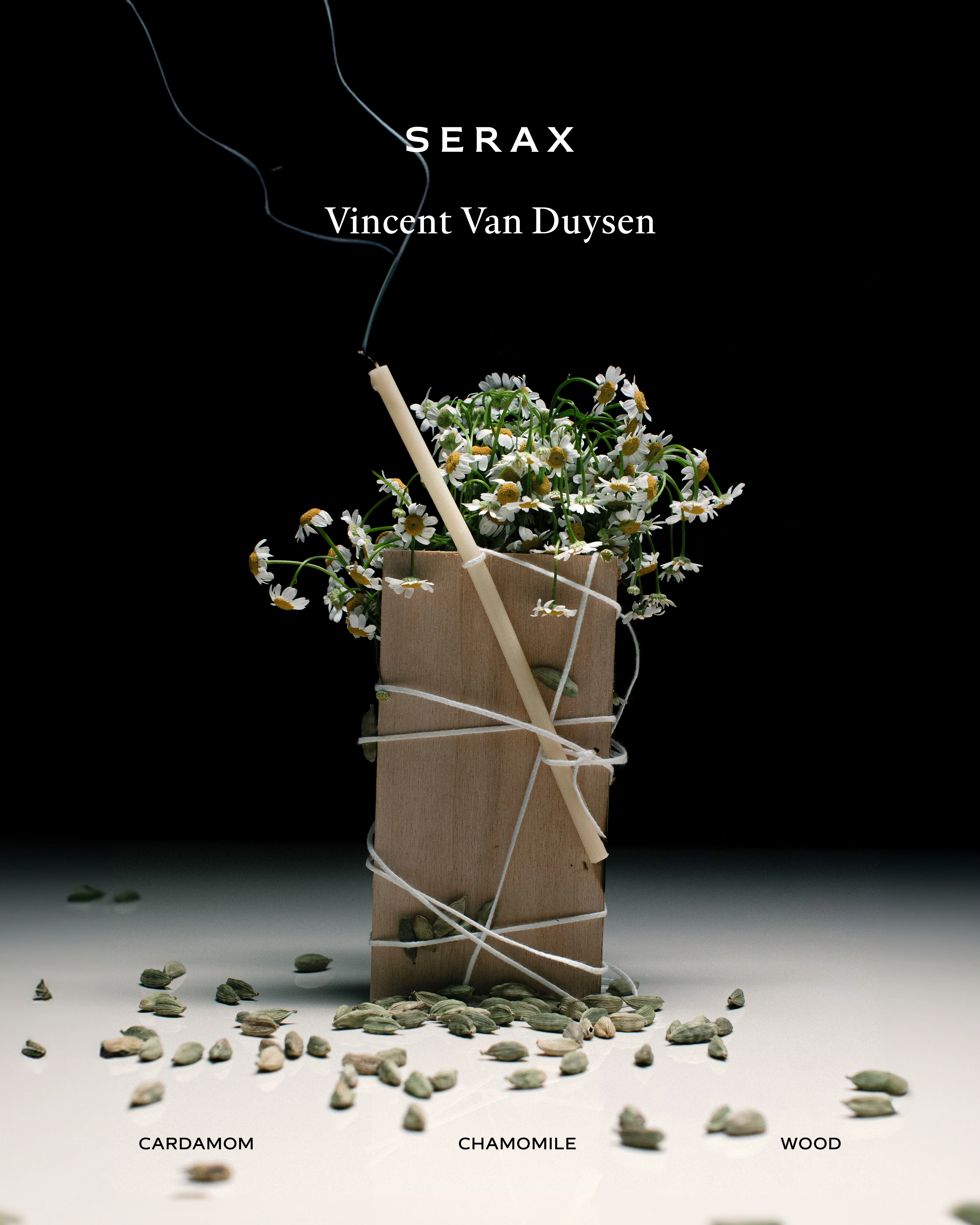 Scented candle S smoky gray Antwerp - Image 3