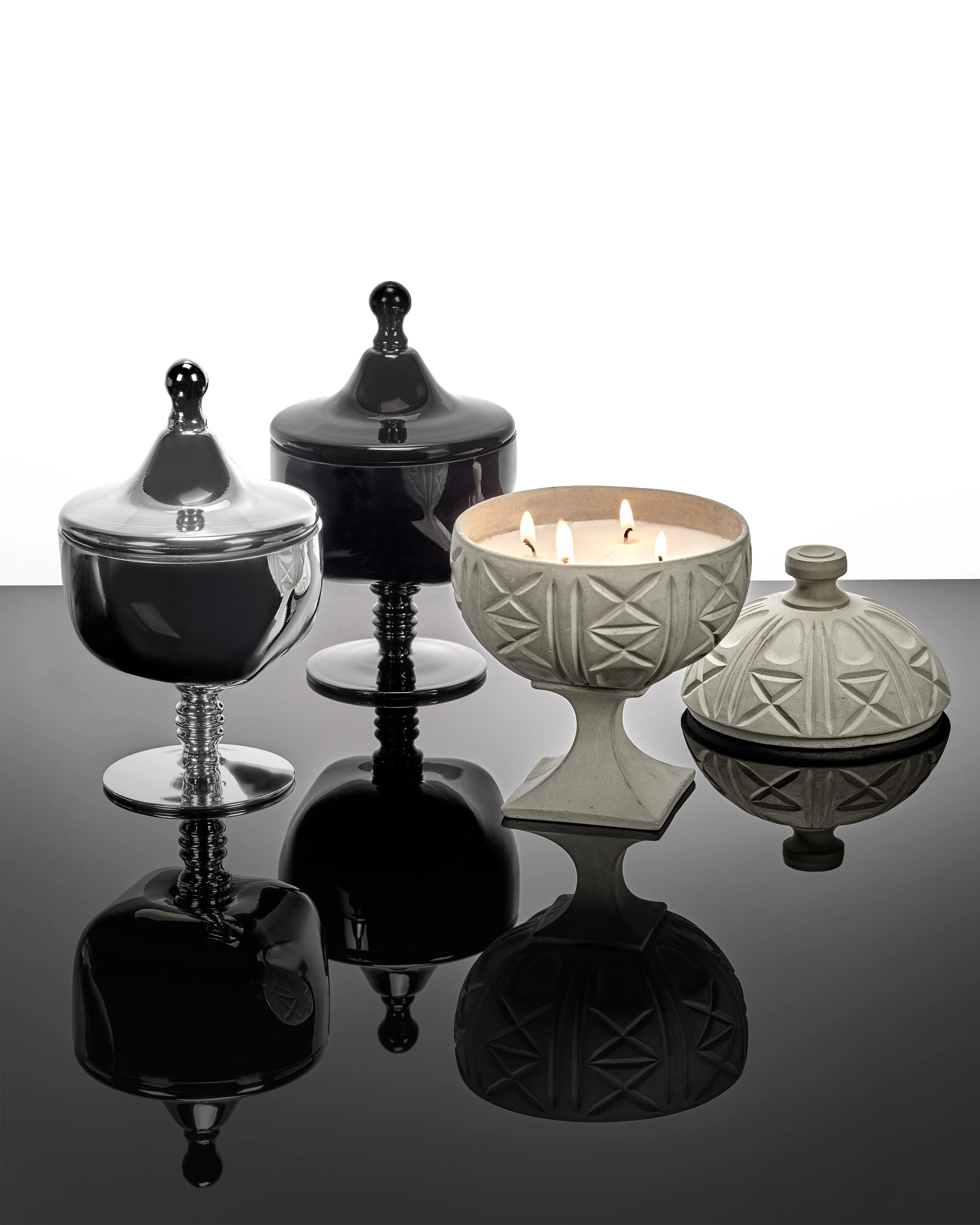 Scented candle silver Josephine - Image 4