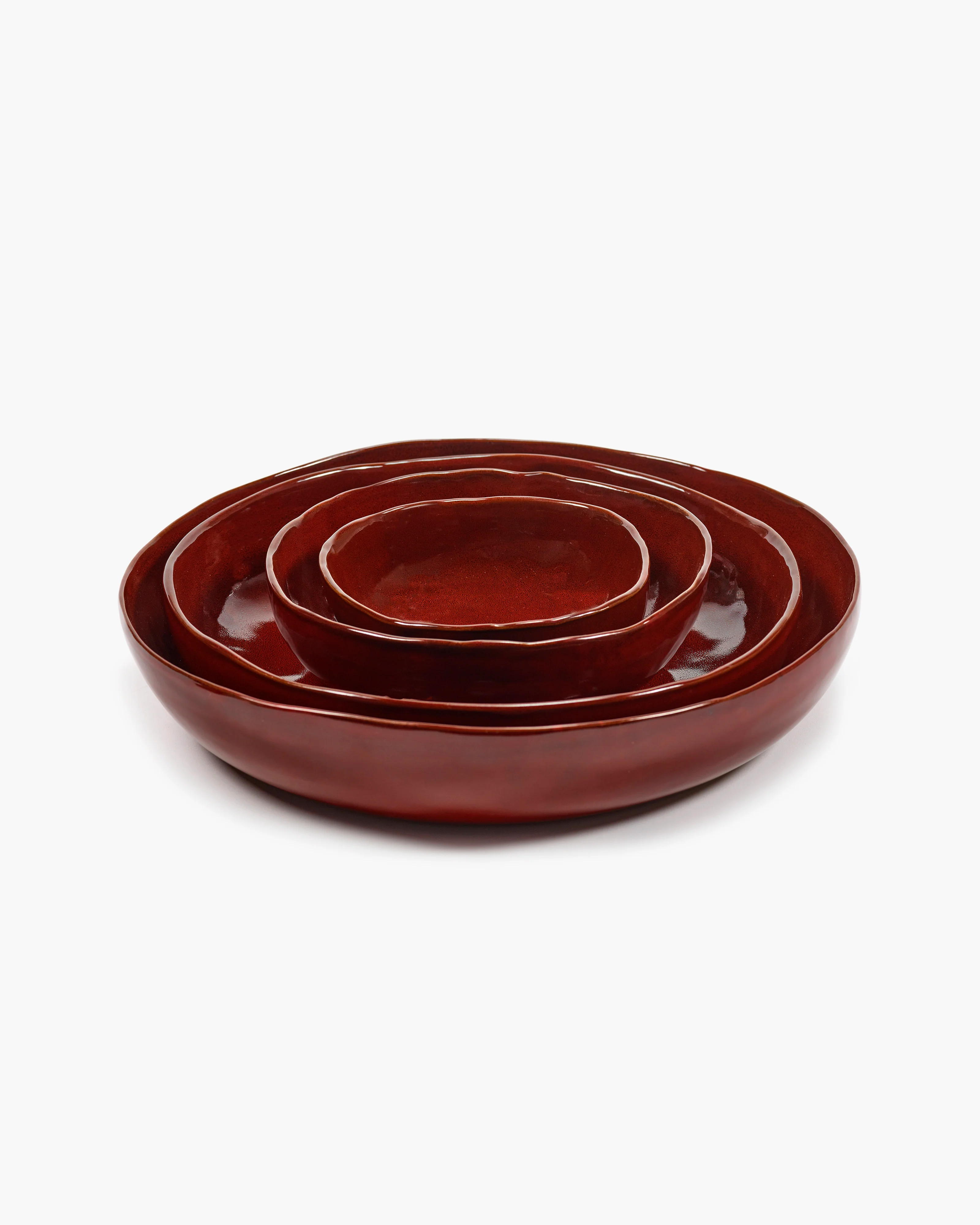 Serving bowl M venetian red La Mère - Image 3