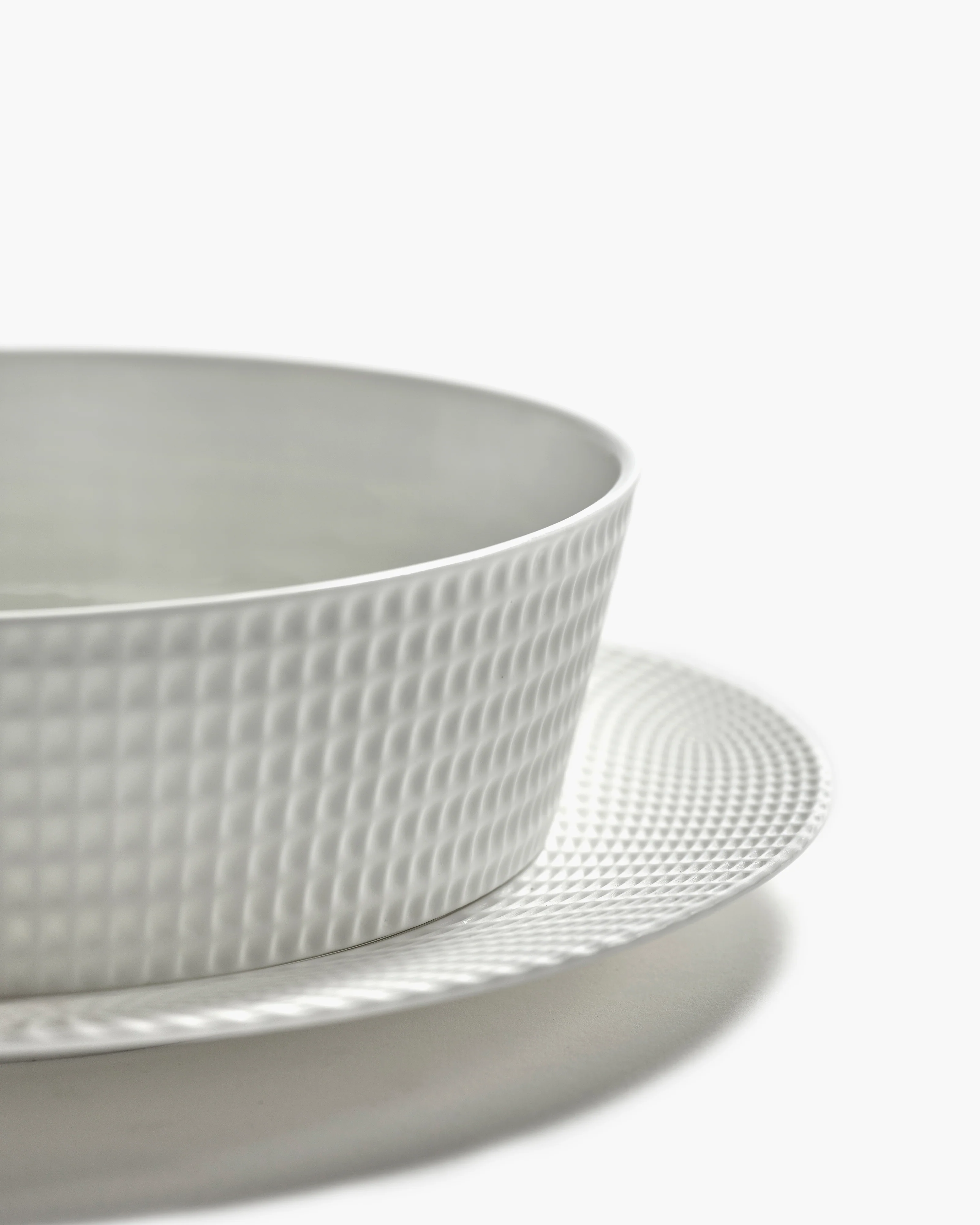 Serving bowl M white Nido - Image 2