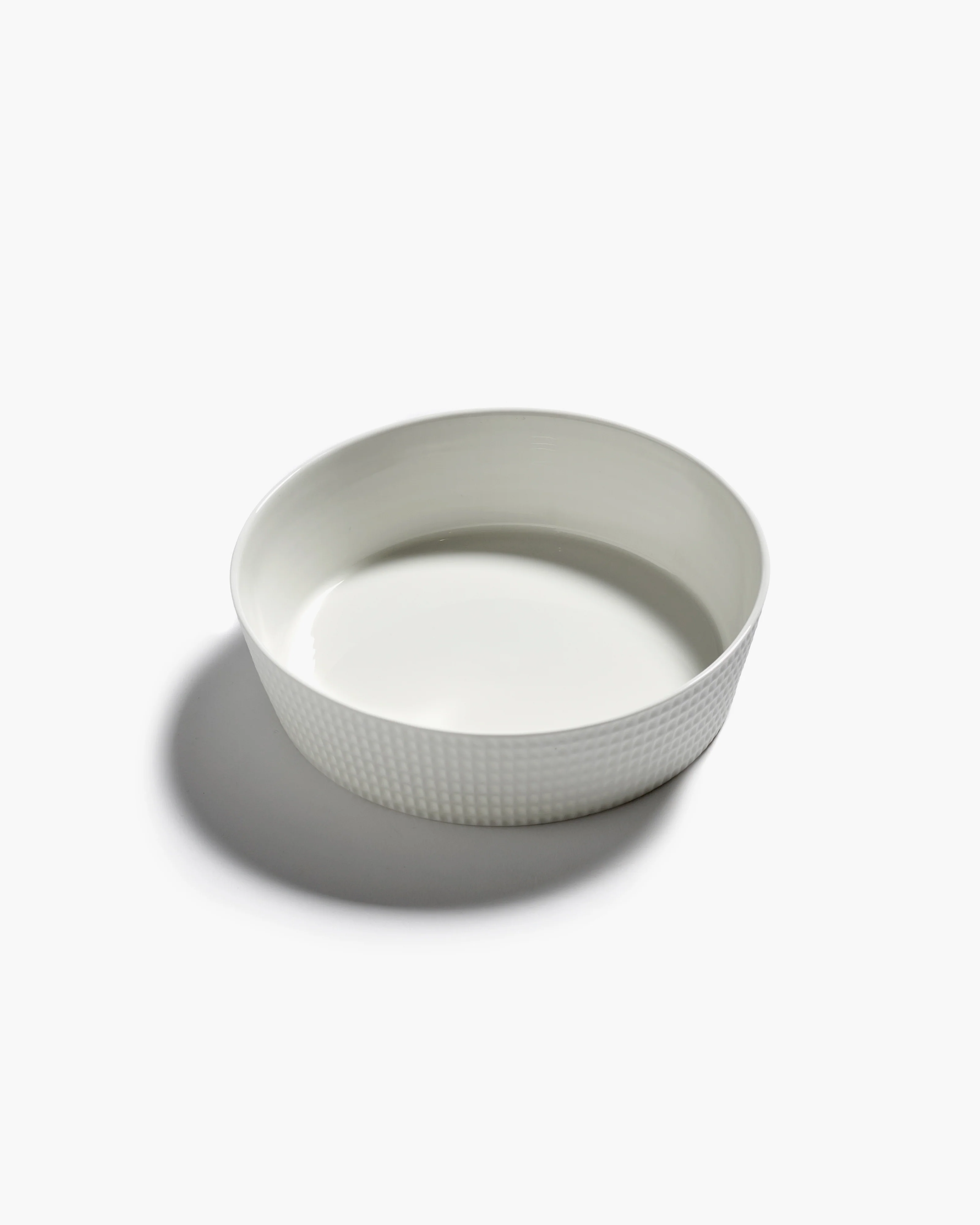 Serving bowl M white Nido - Image 3