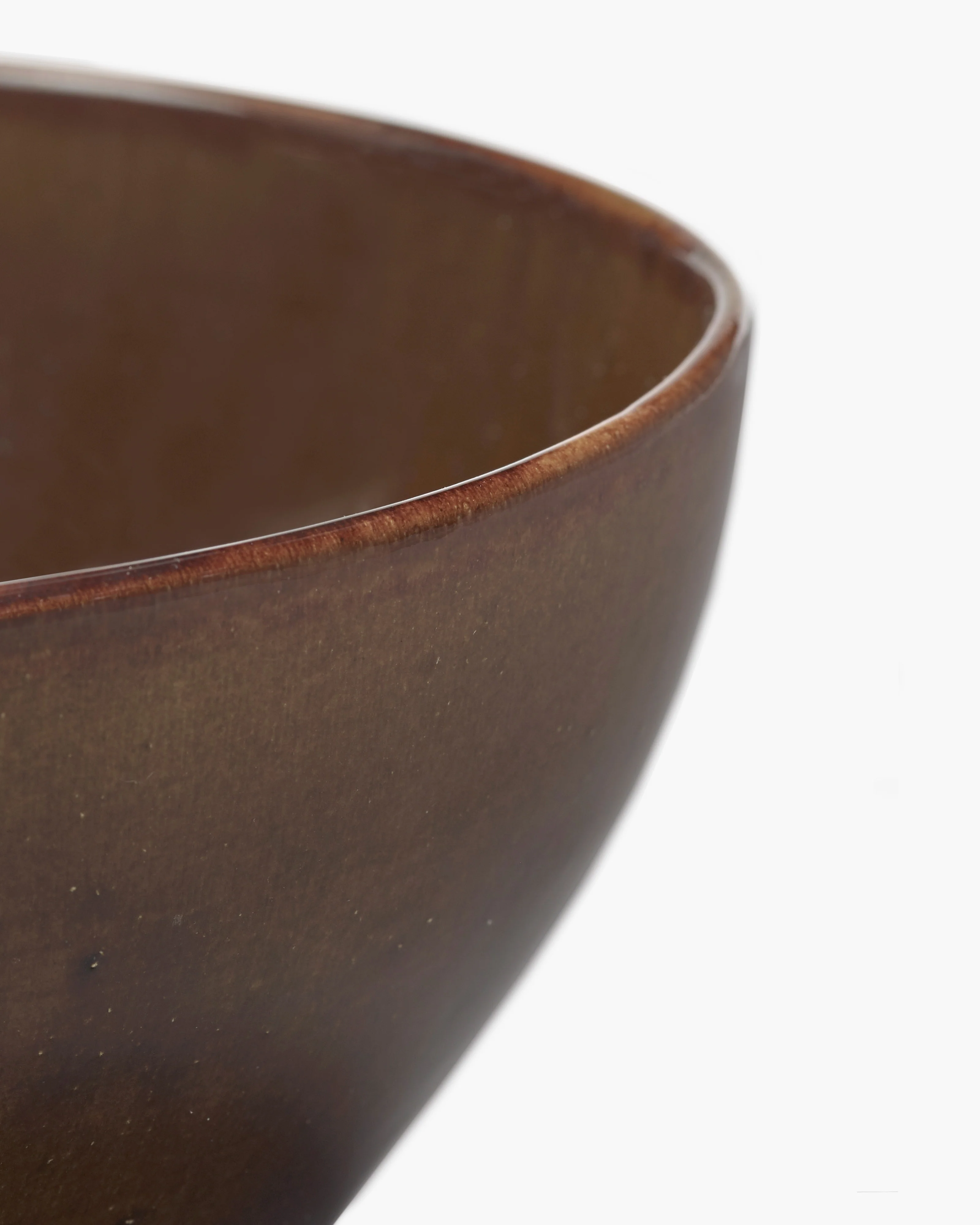 Serving bowl ocher Out of lines - Image 5