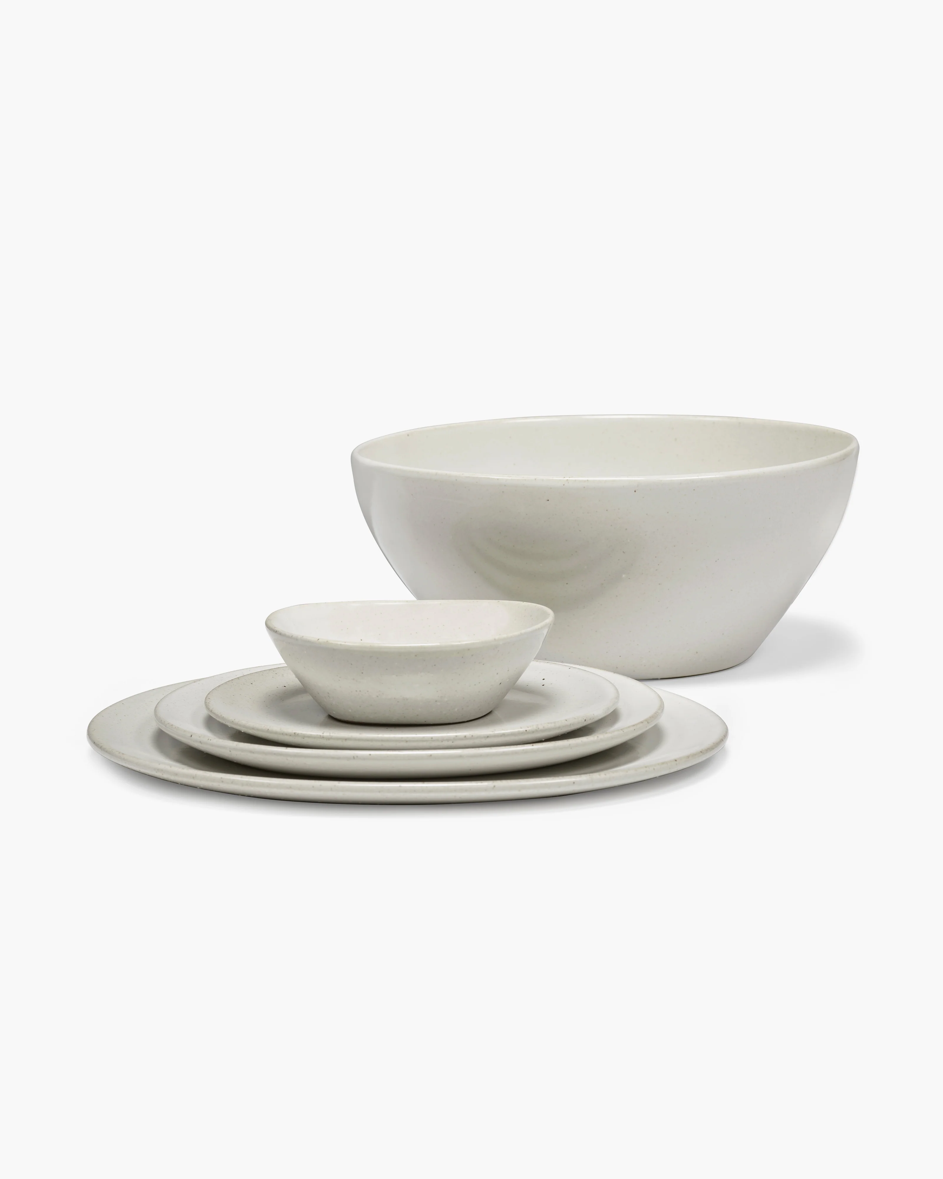 Serving bowl off-white Out of lines - Image 6