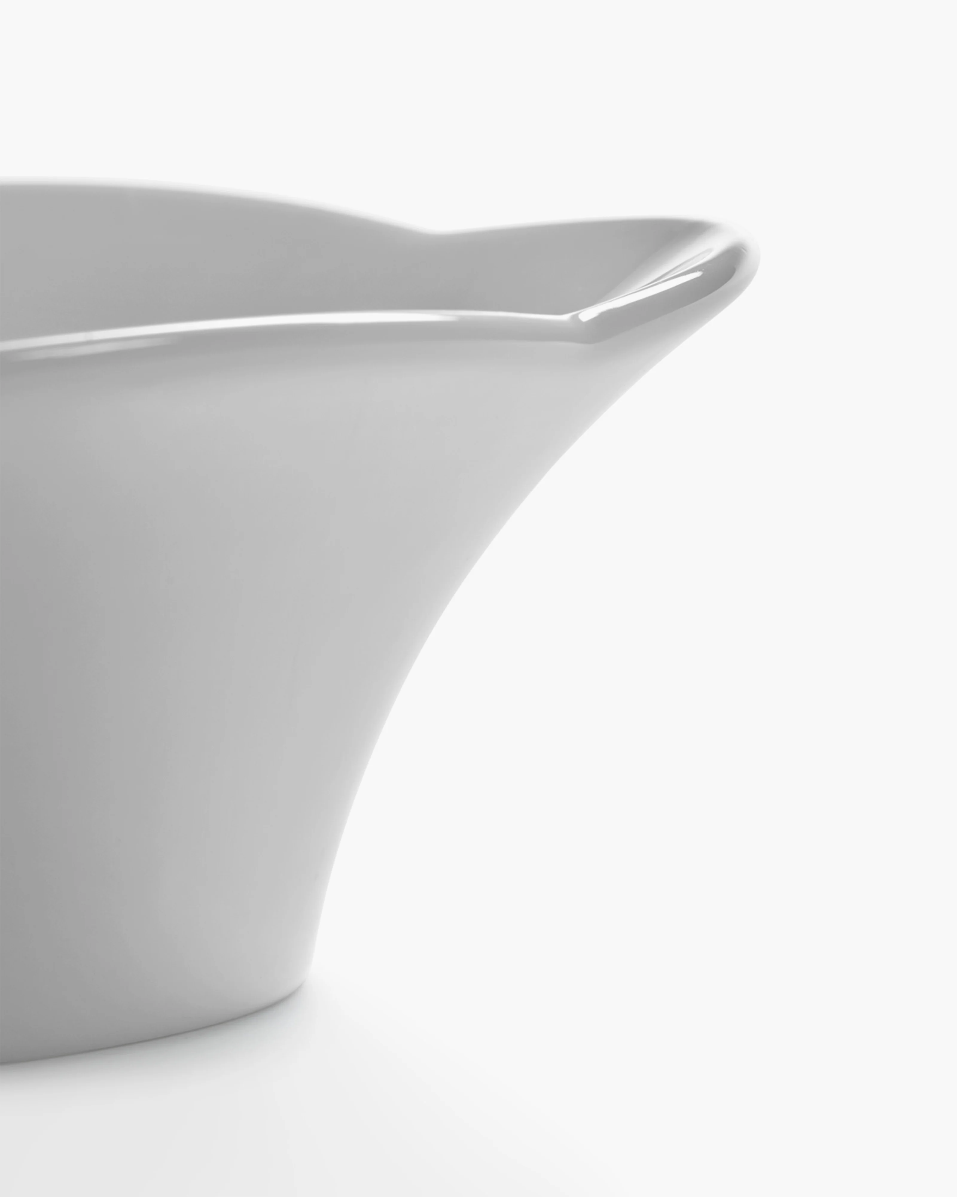 Serving bowl oval M white Silhouette - Image 4