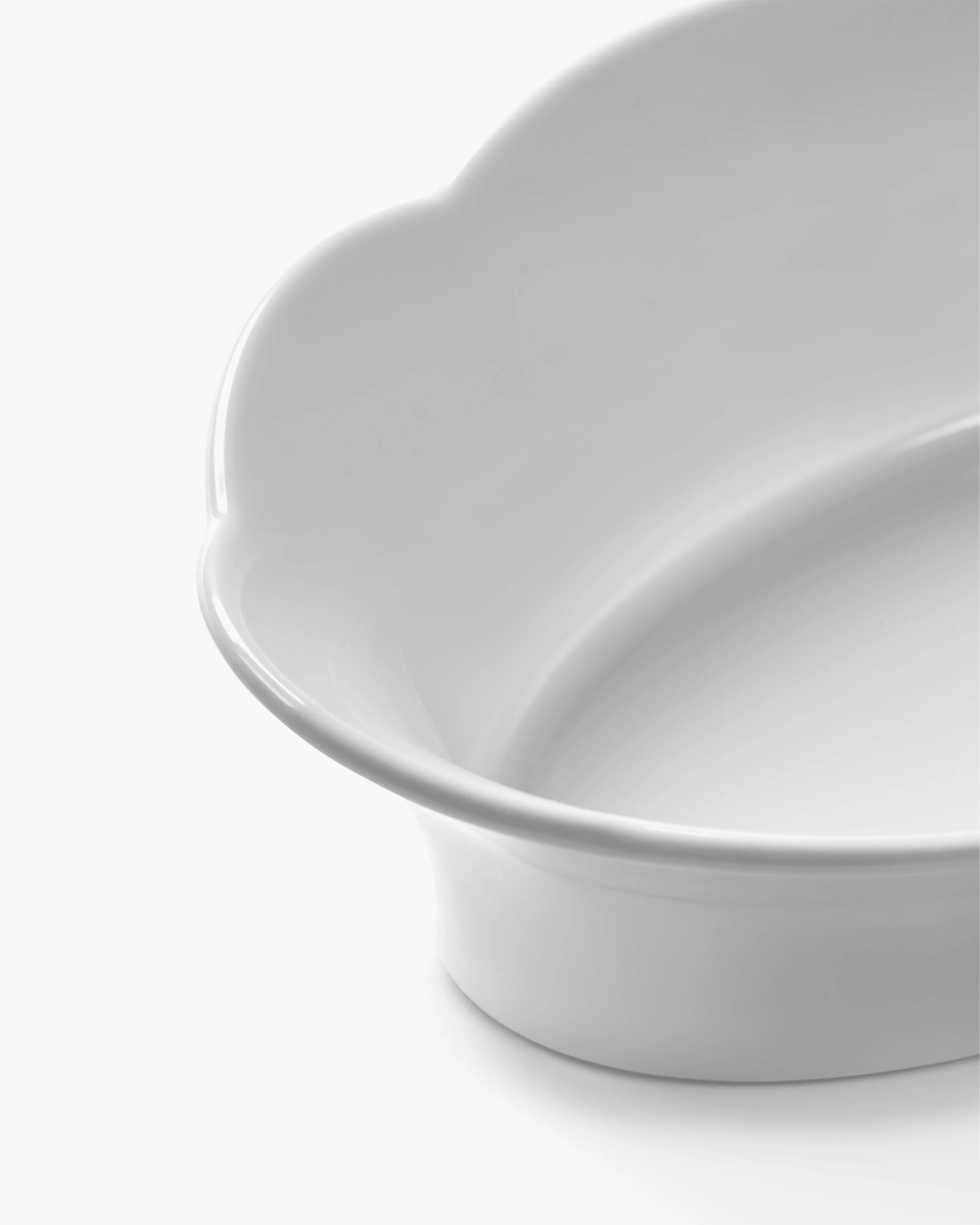 Serving bowl oval S white Silhouette - Image 4