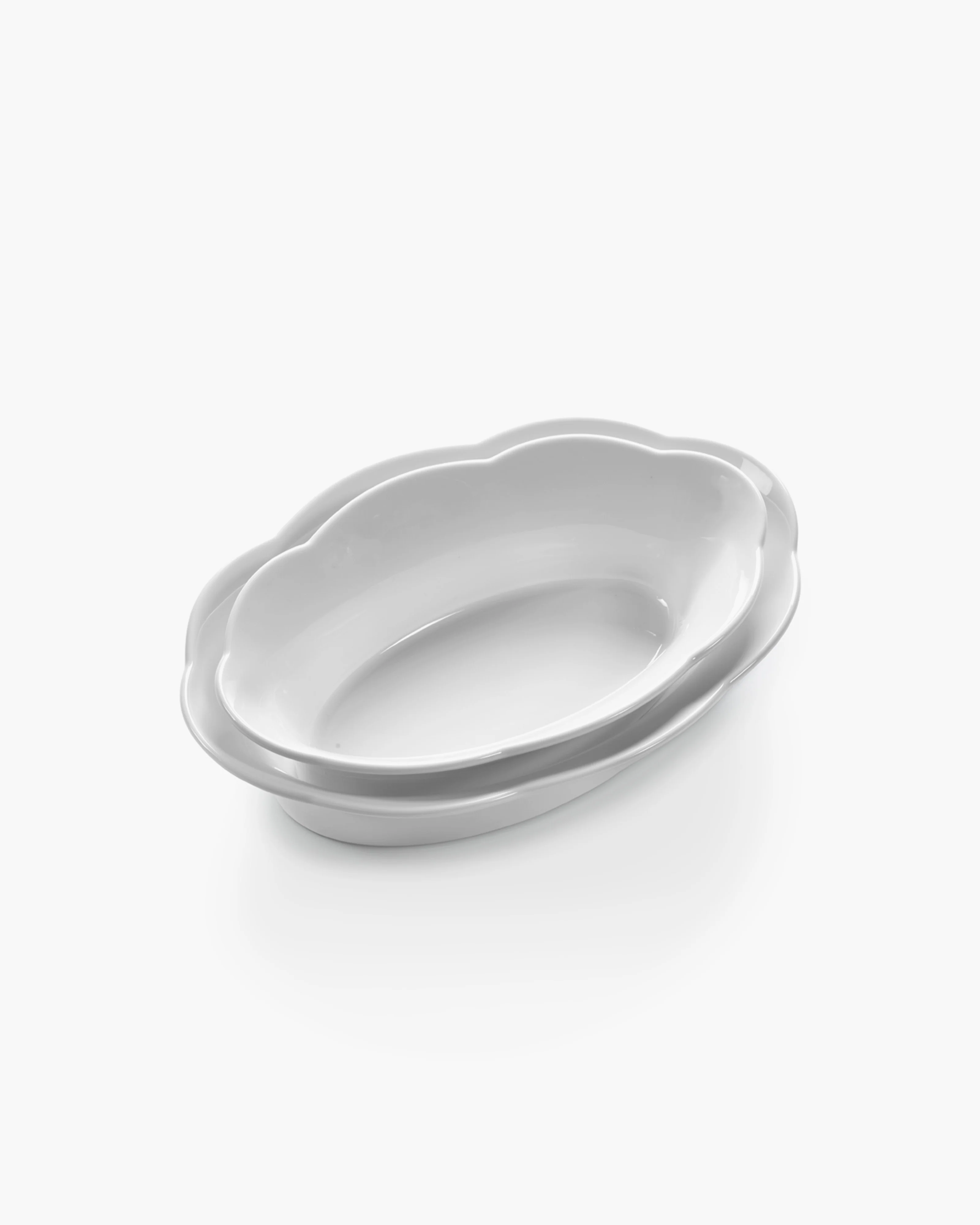 Serving bowl oval S white Silhouette - Image 5