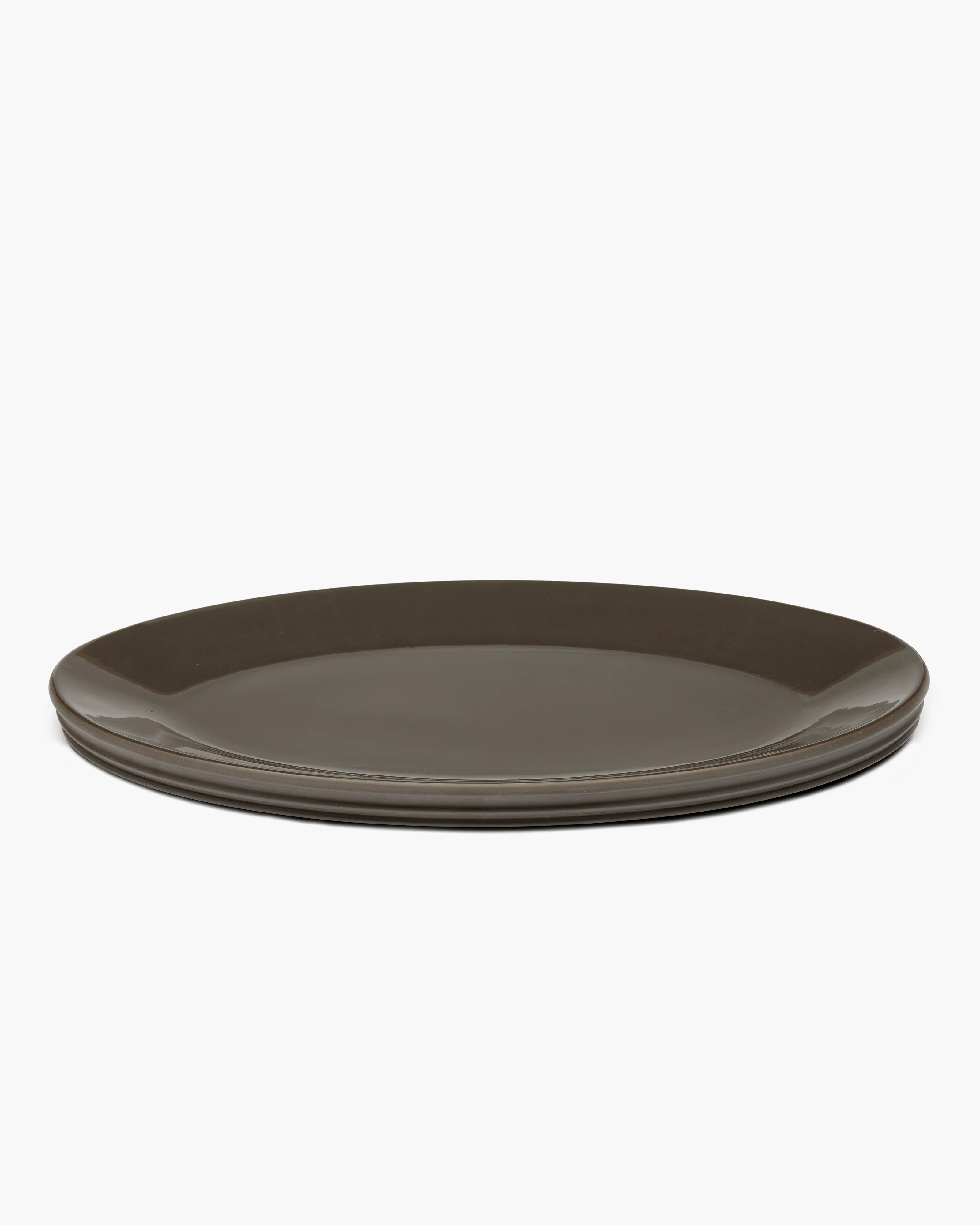 Serving dish oval L Slate Dune