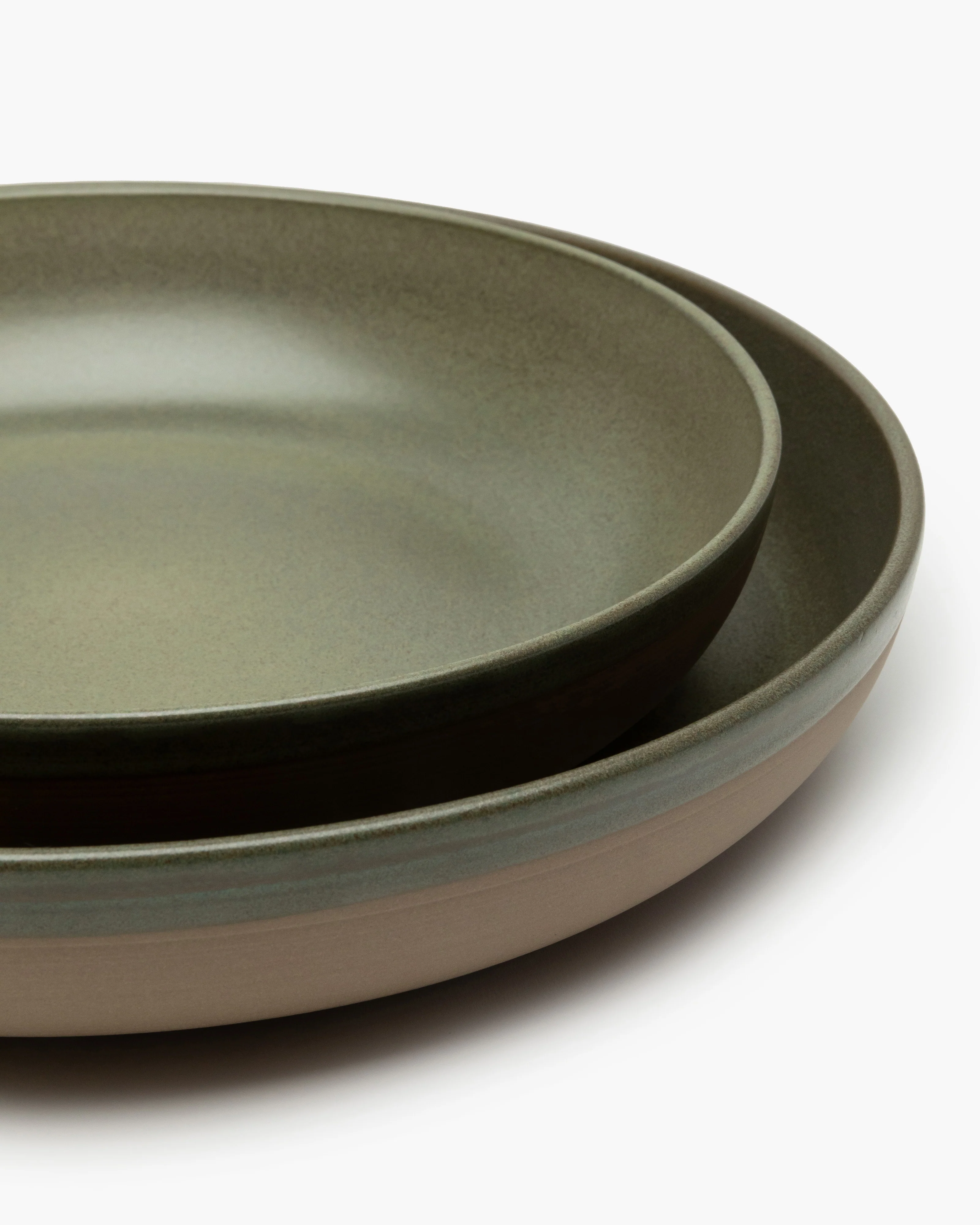Serving plate camogreen Surface - Image 6