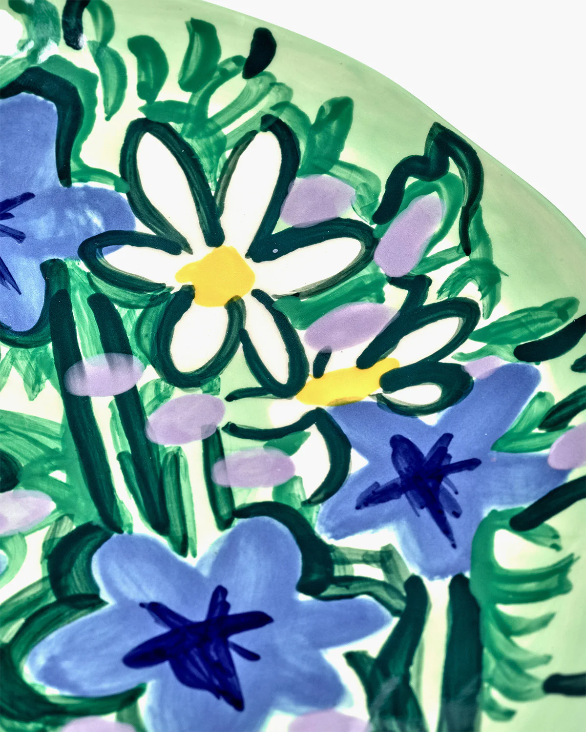 Serving plate green - blue Serving Spring - Image 6