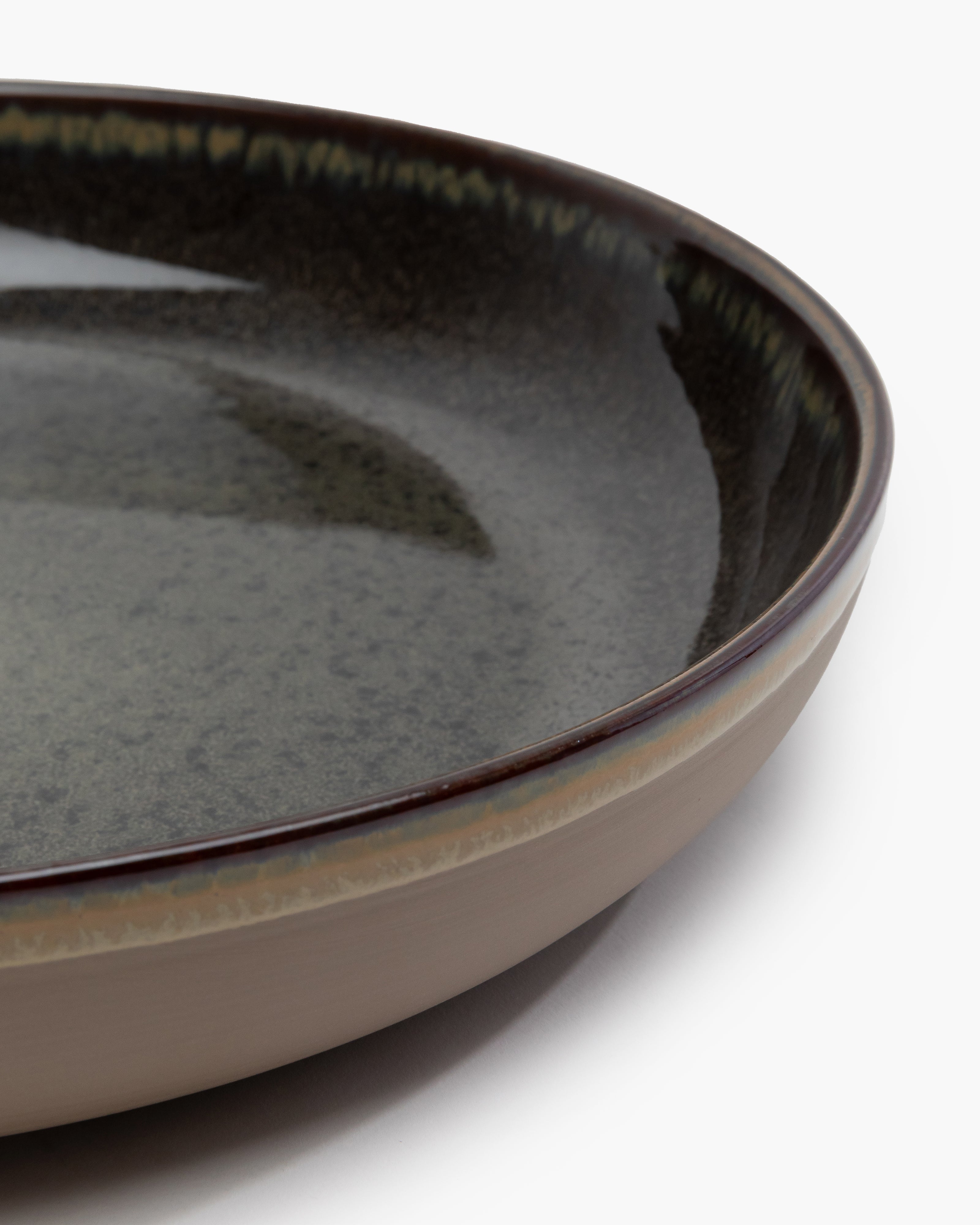 Serving plate indi gray Surface - Image 4