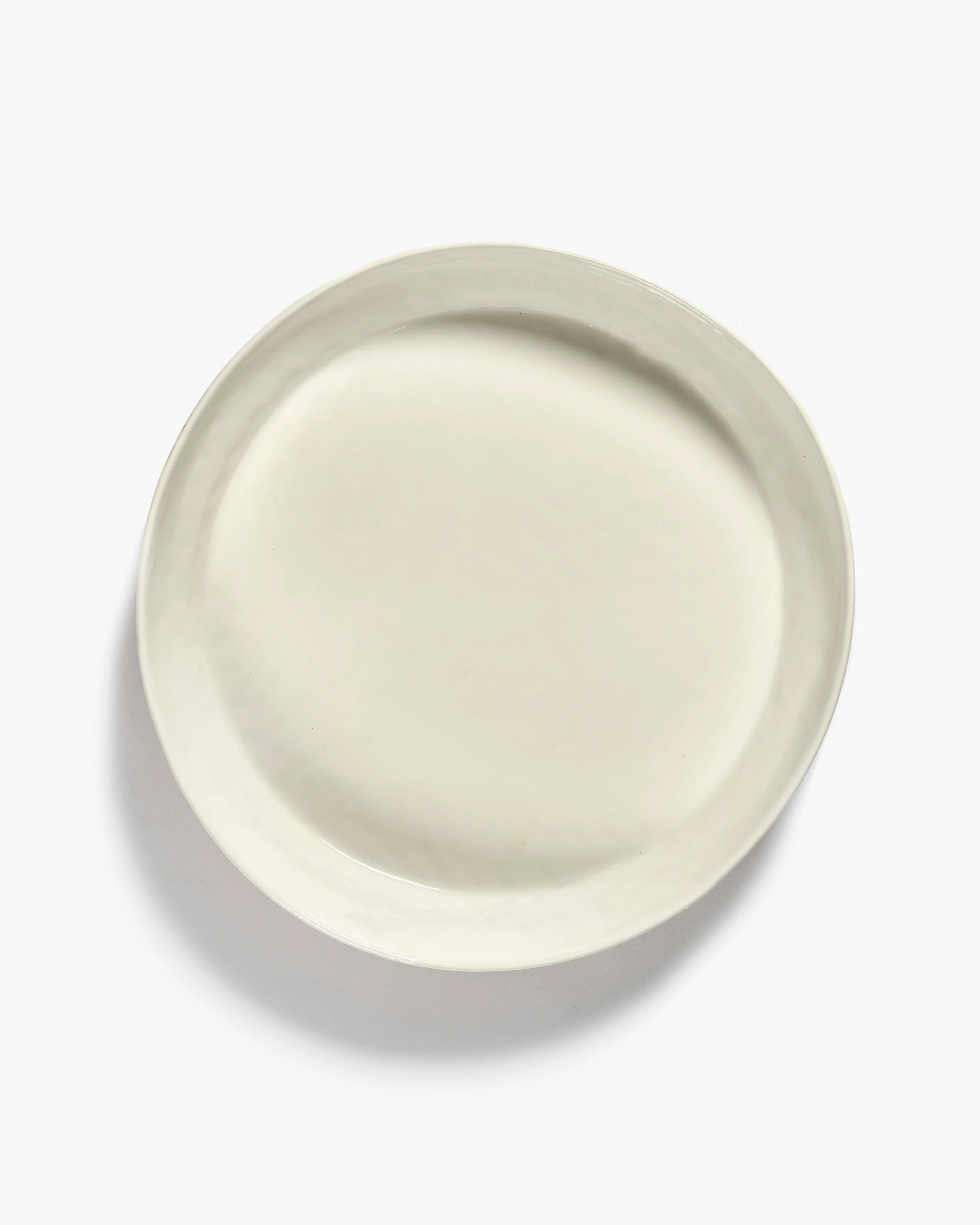 Serving plate M white - red stripes Feast - Image 2