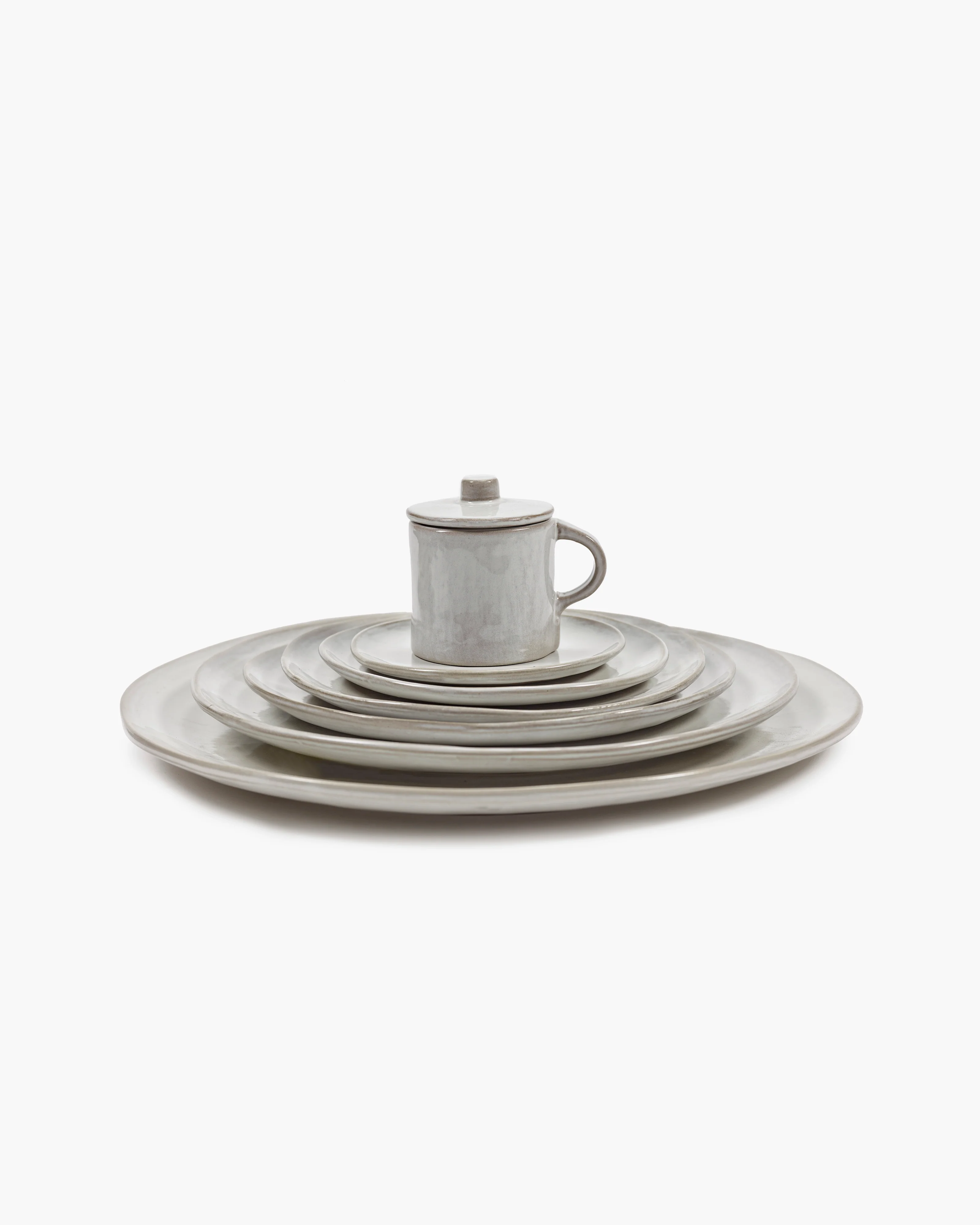 Serving plate off-white La Mère - Image 4