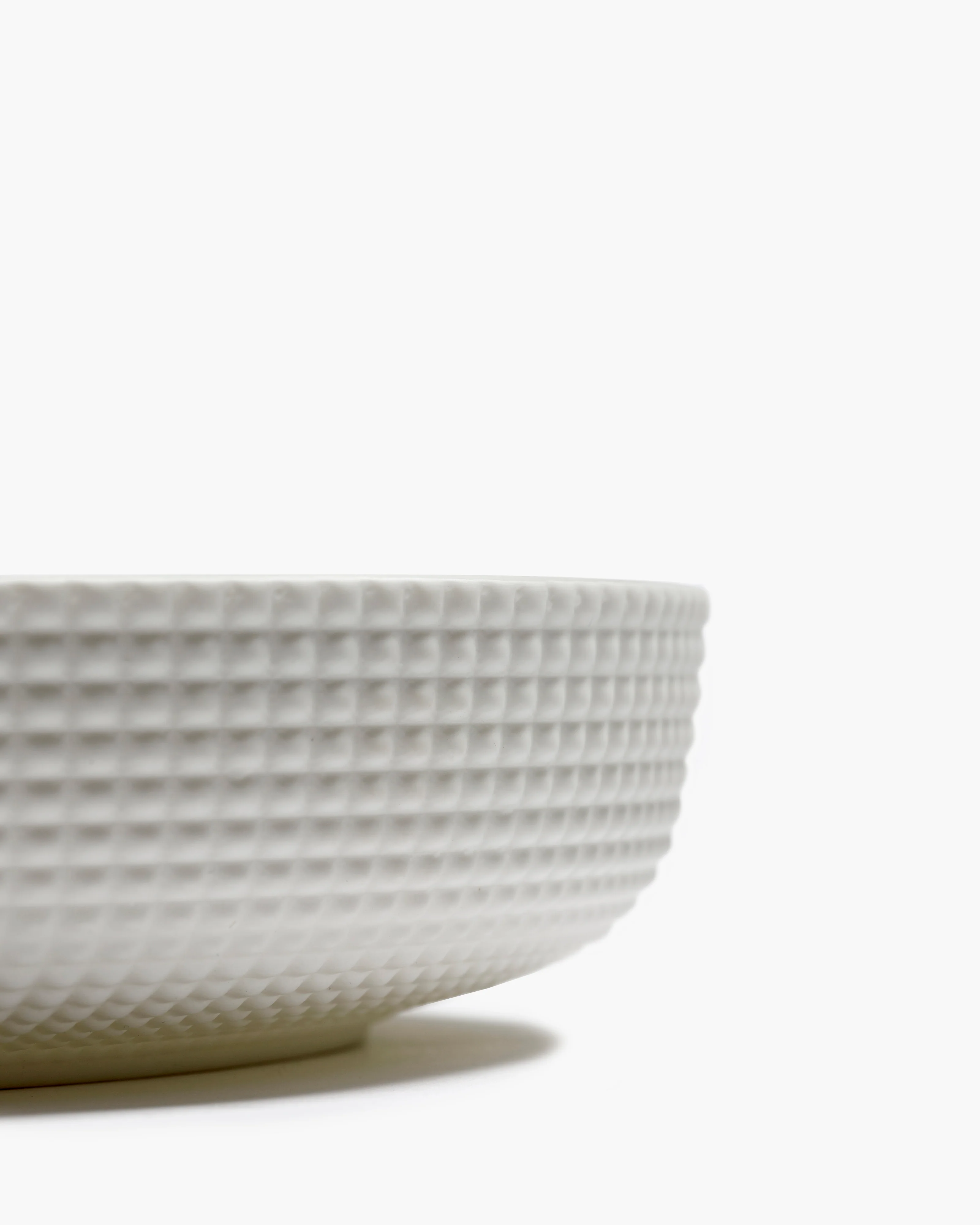 Serving plate round S white Nido - Image 4