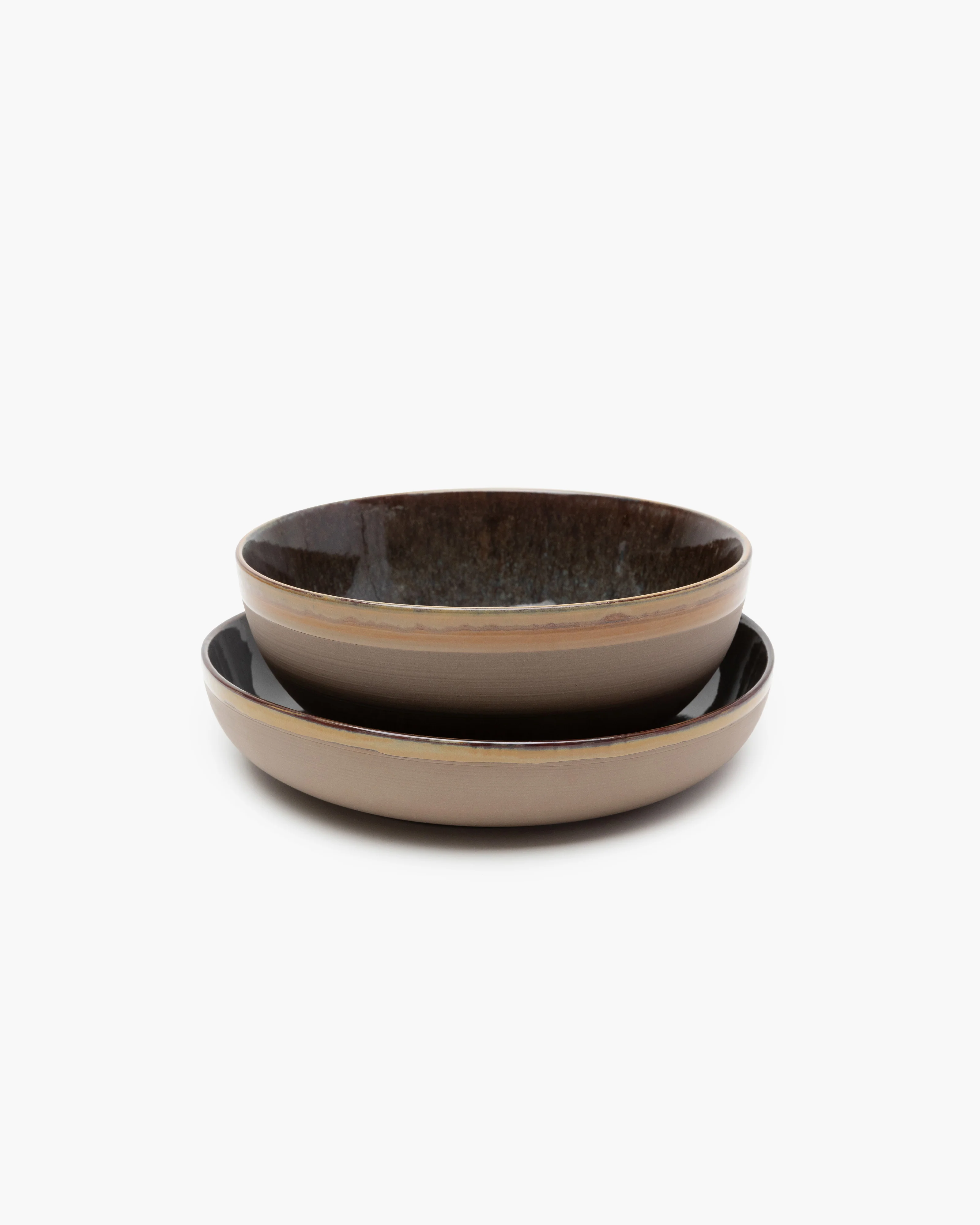 Serving plate S indi gray Surface - Image 5