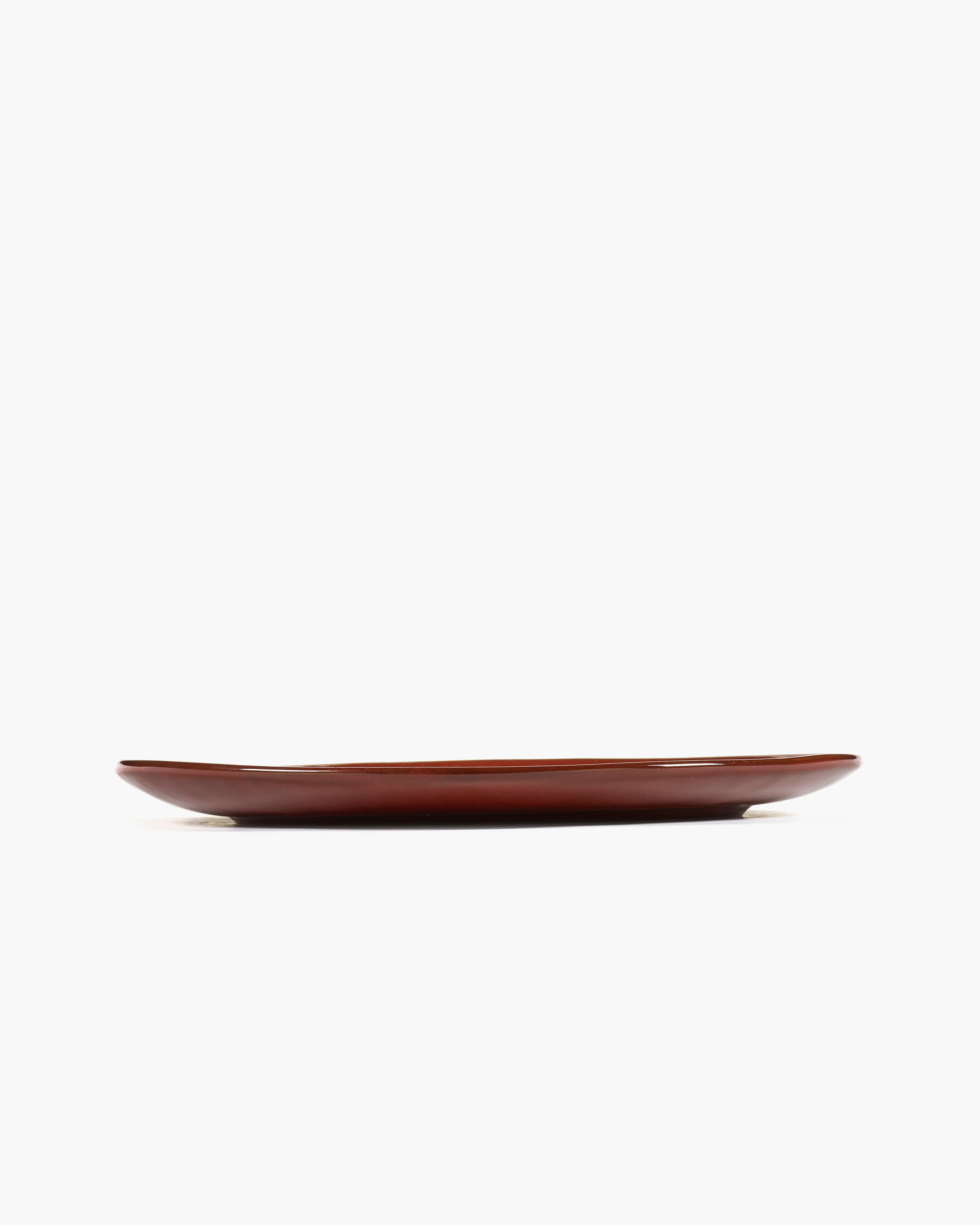 Serving plate venetian red La Mère - Image 2
