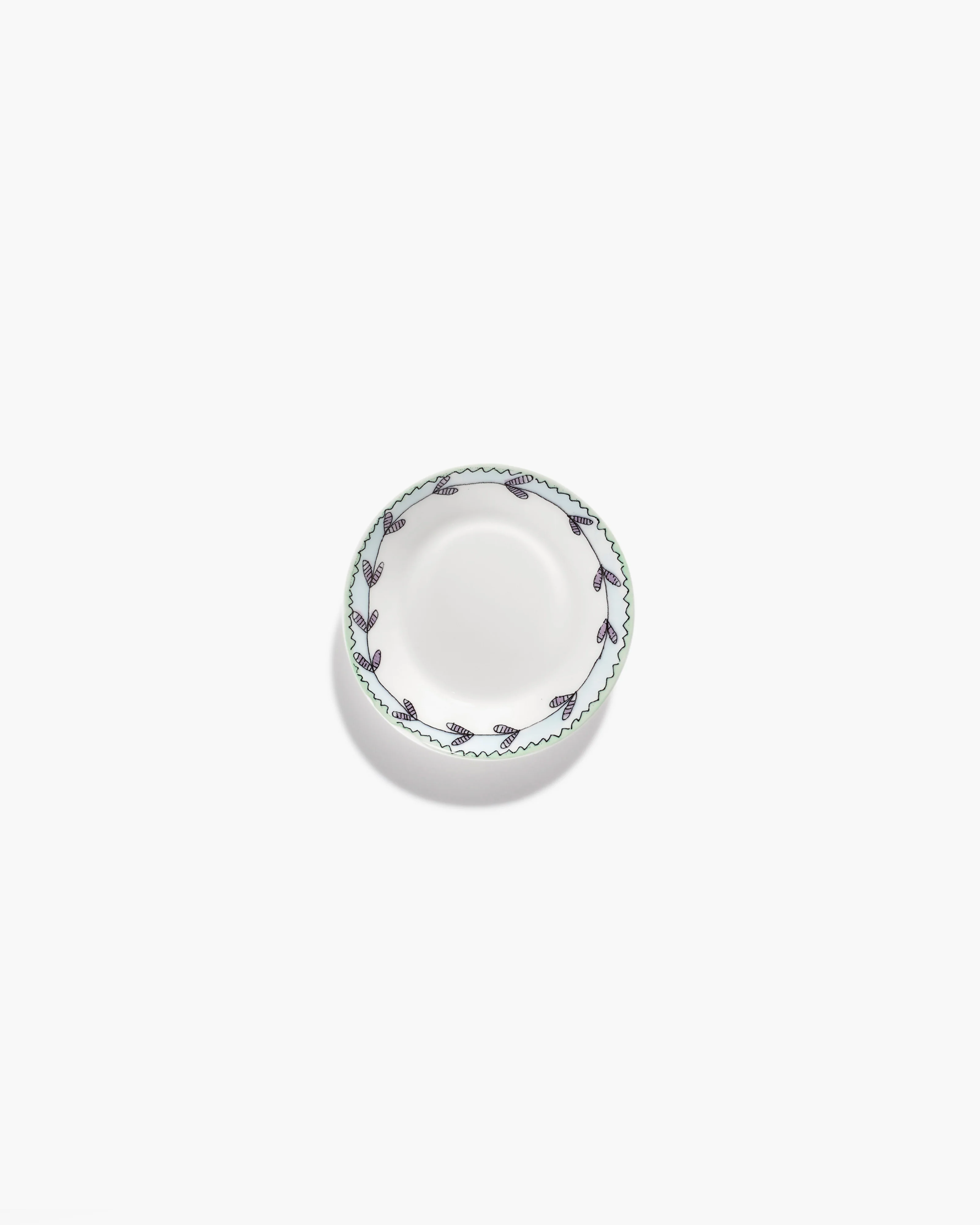 Deep plate XS Blossom milk Midnight Flowers - Image 3