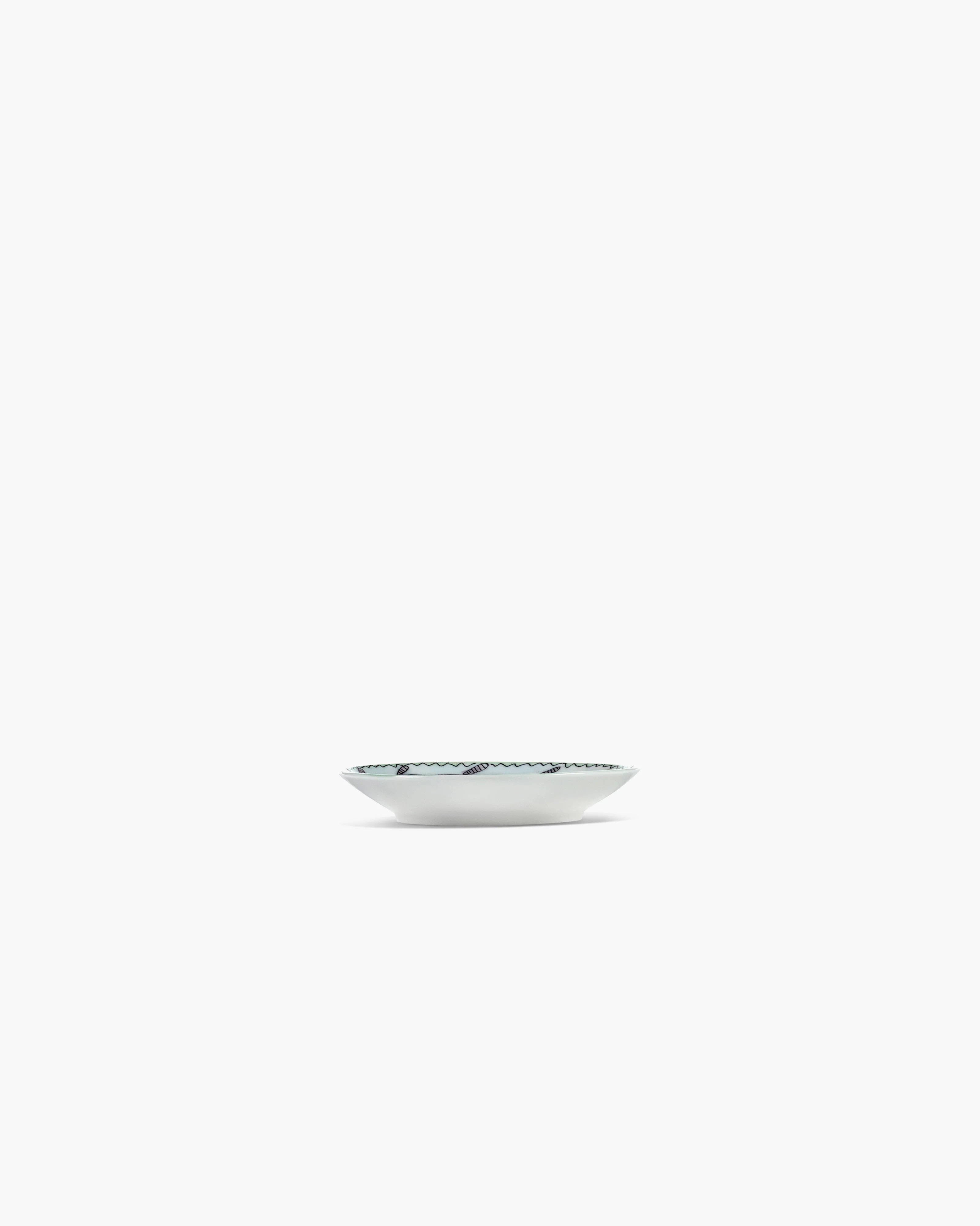 Deep plate XS Blossom milk Midnight Flowers - Image 4