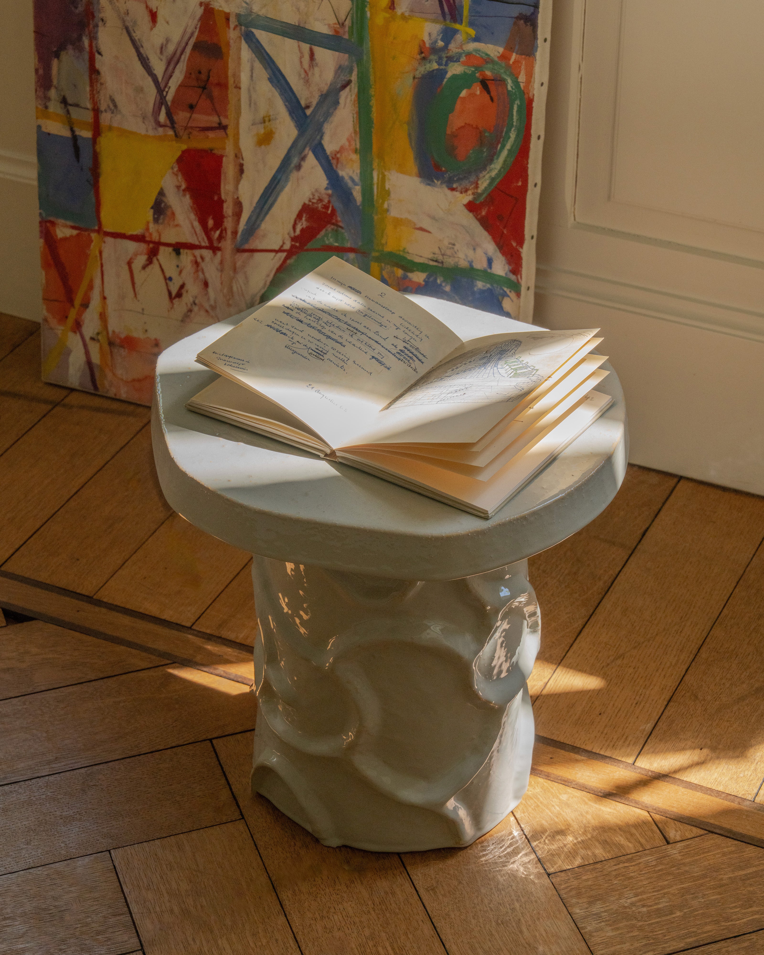 Side table 07 grey Mena - Image 3