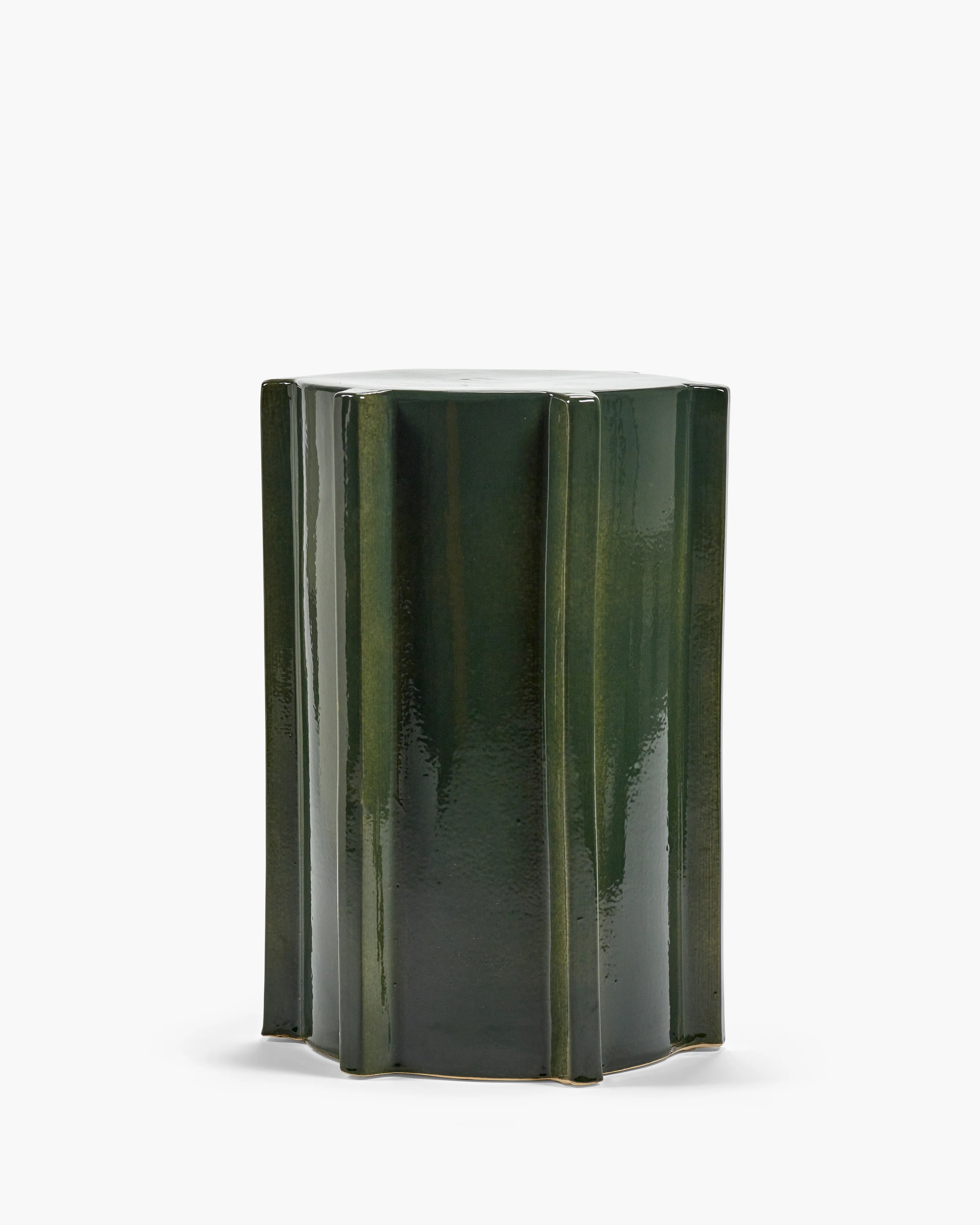 Side table dark green geometrical Pawn - Image 3
