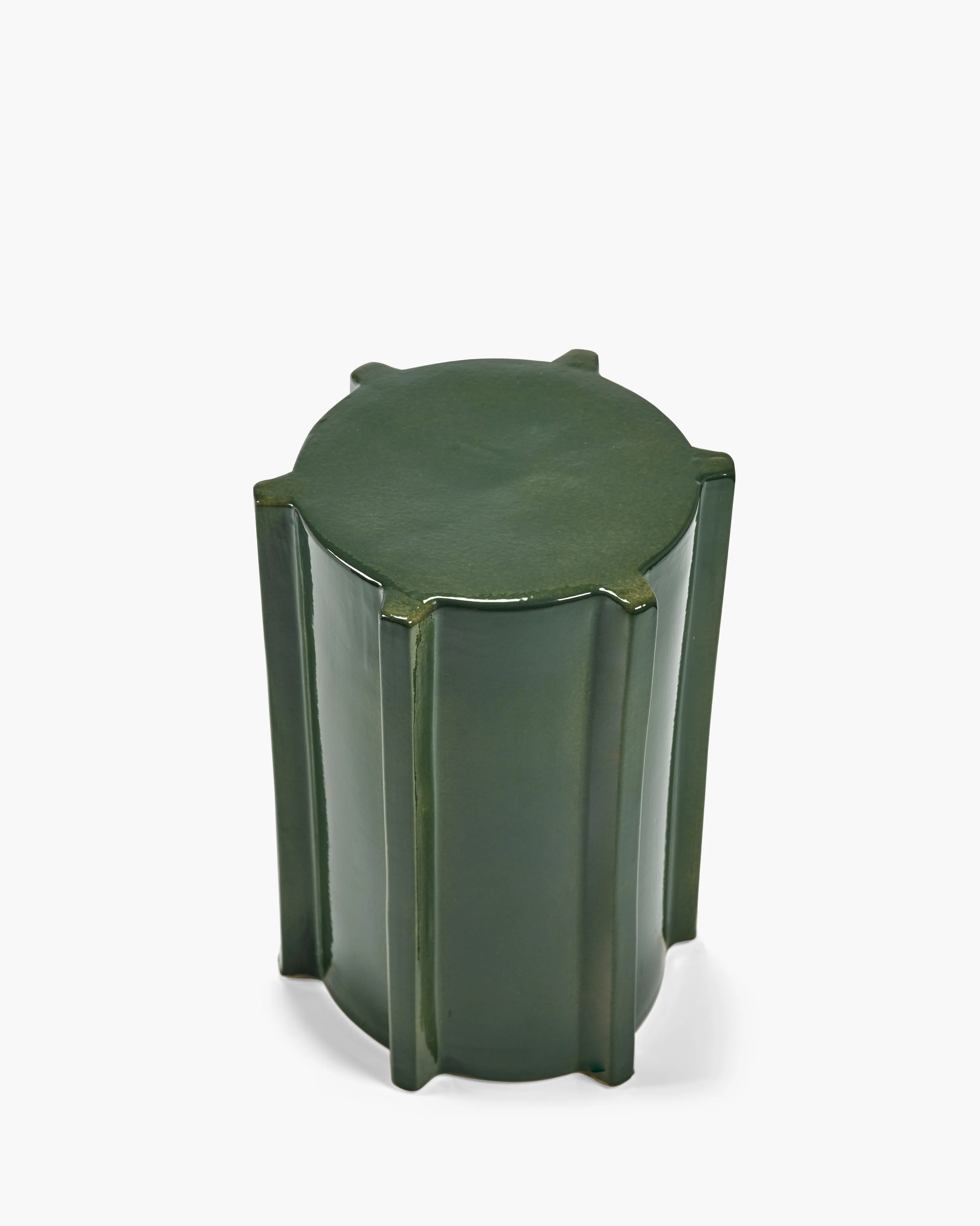 Side table dark green geometrical Pawn - Image 5
