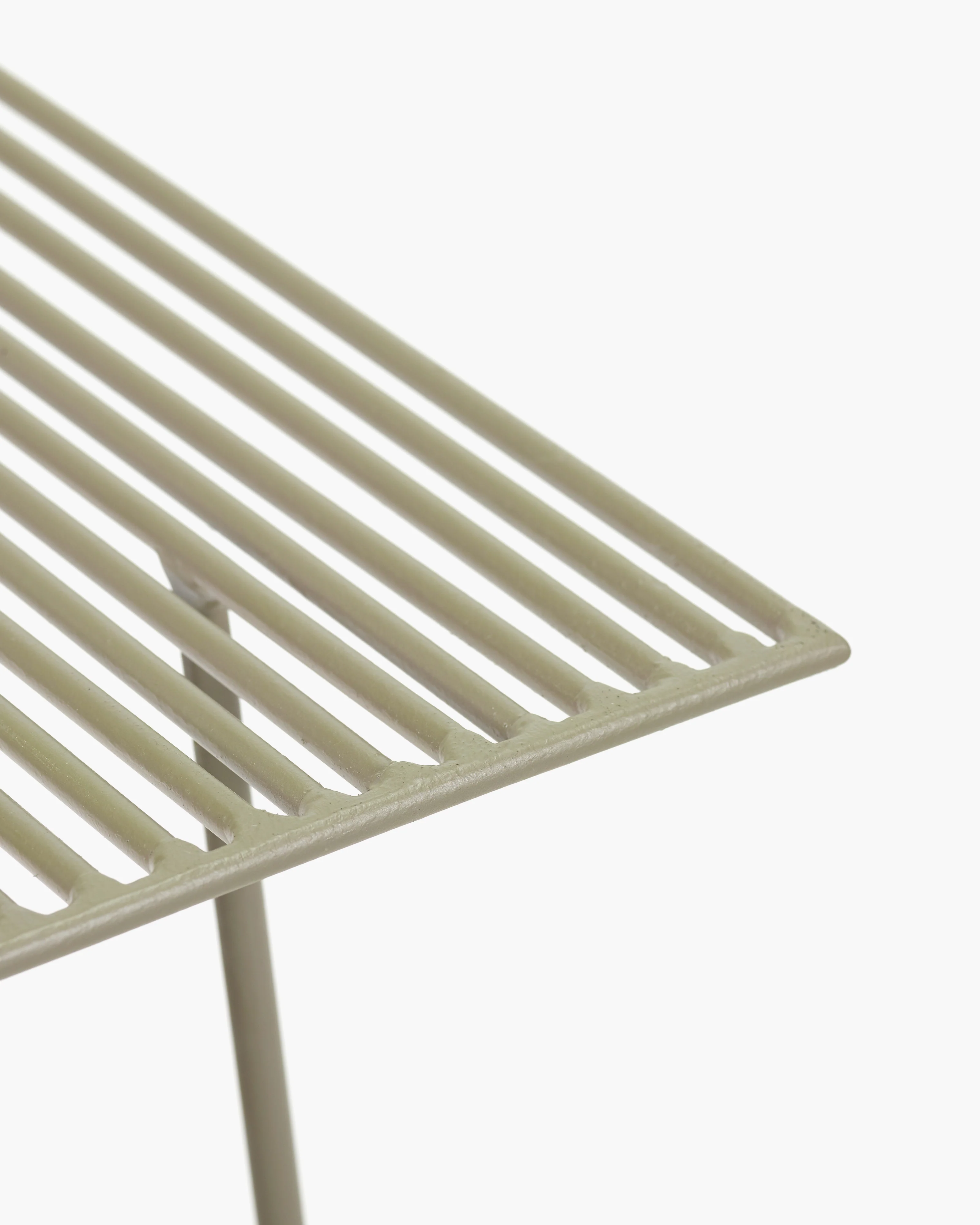 Side table grey Filippo Metal Sculptures - Image 3