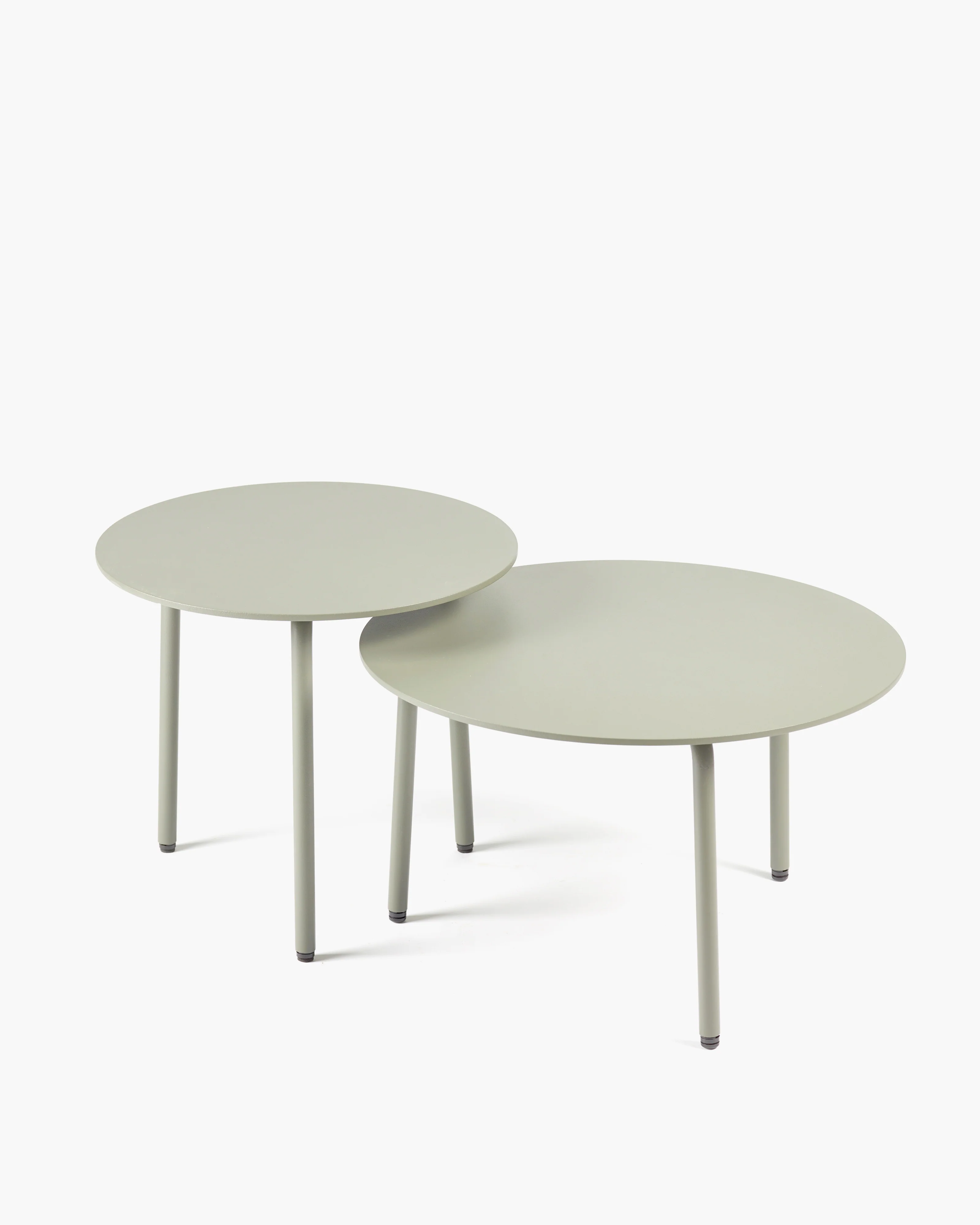 Side table M aluminium eucalyptus green August - Image 2