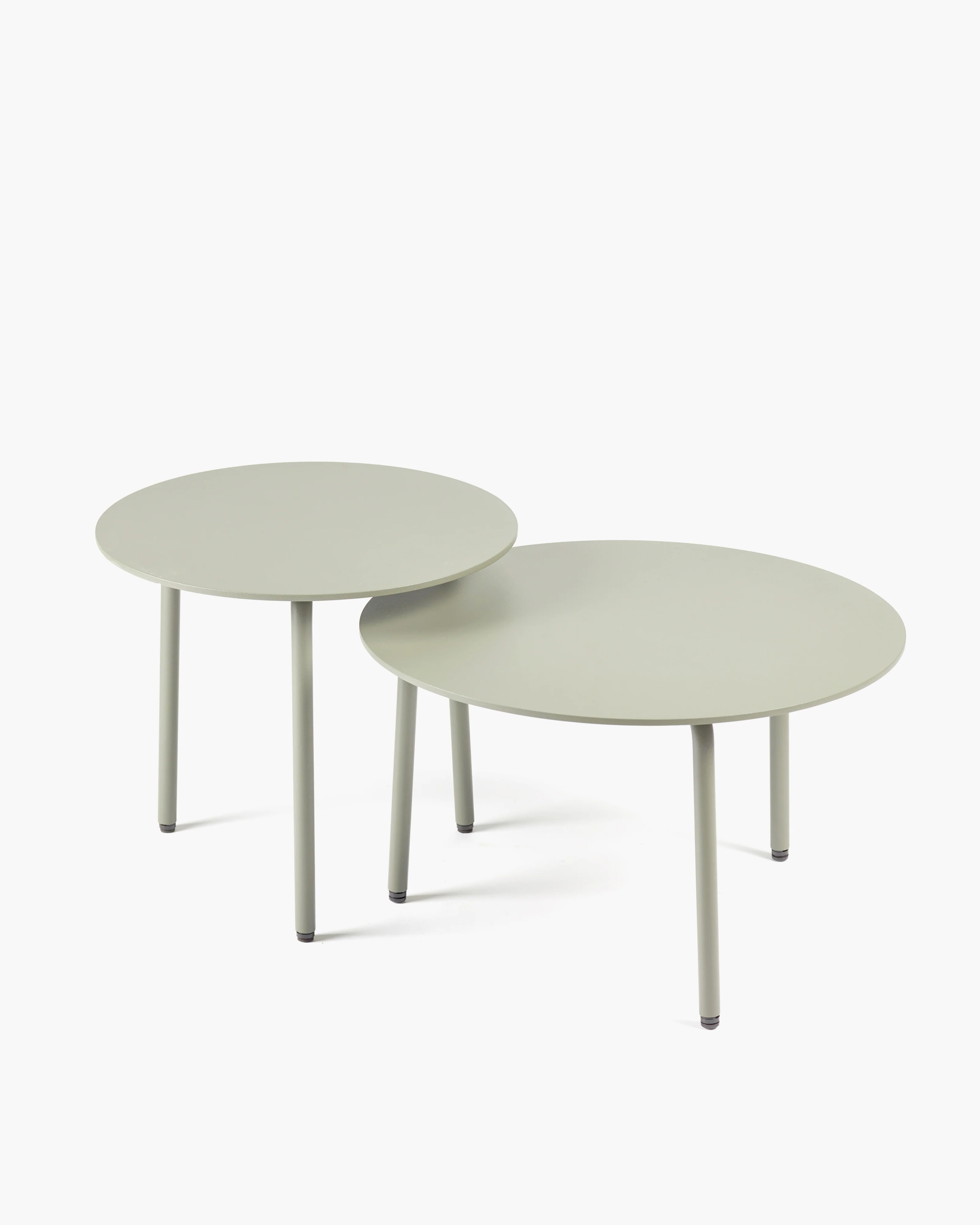 Side table S aluminium eucalyptus green August - Image 2