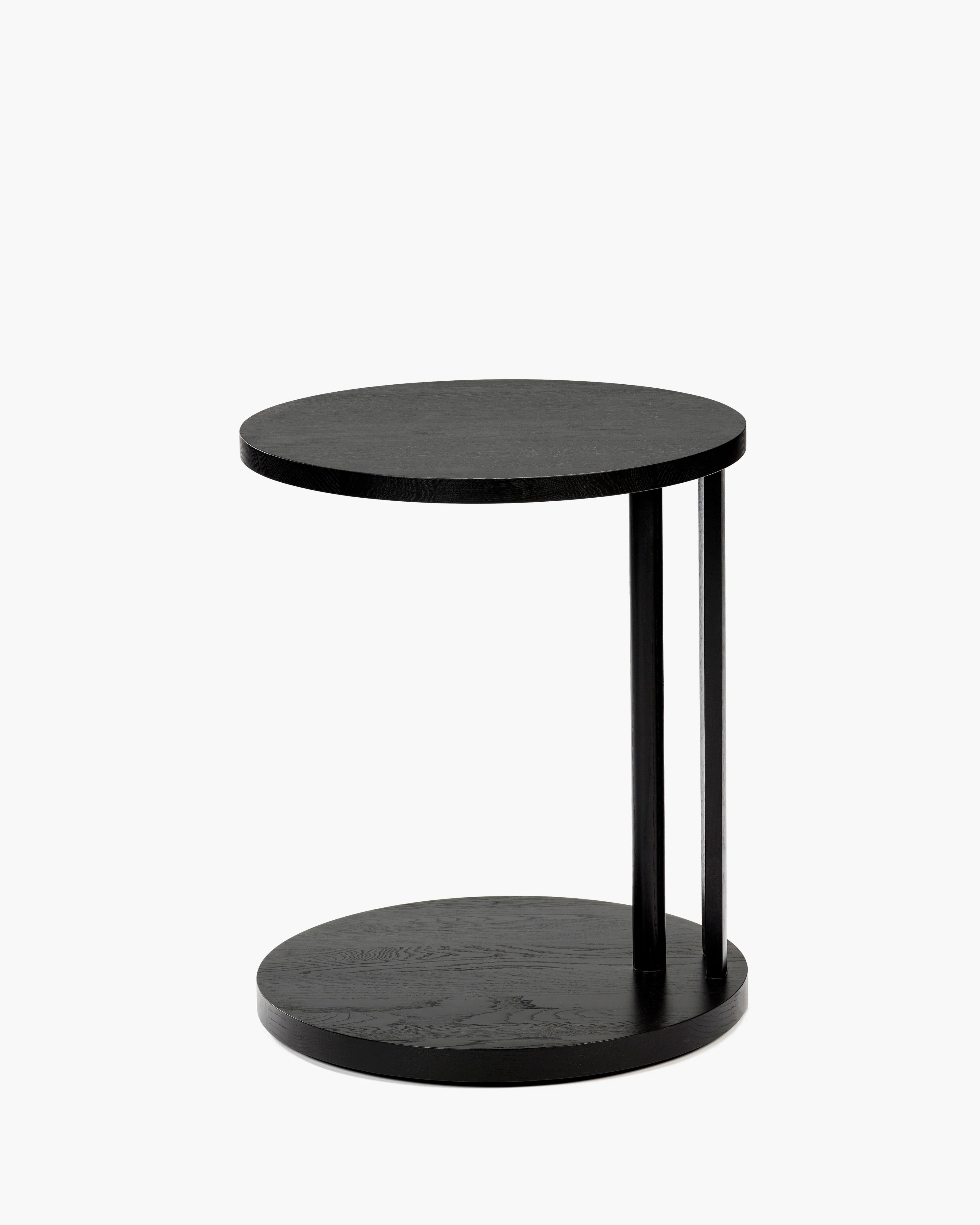 Side table S oak stained black Aura - Image 2