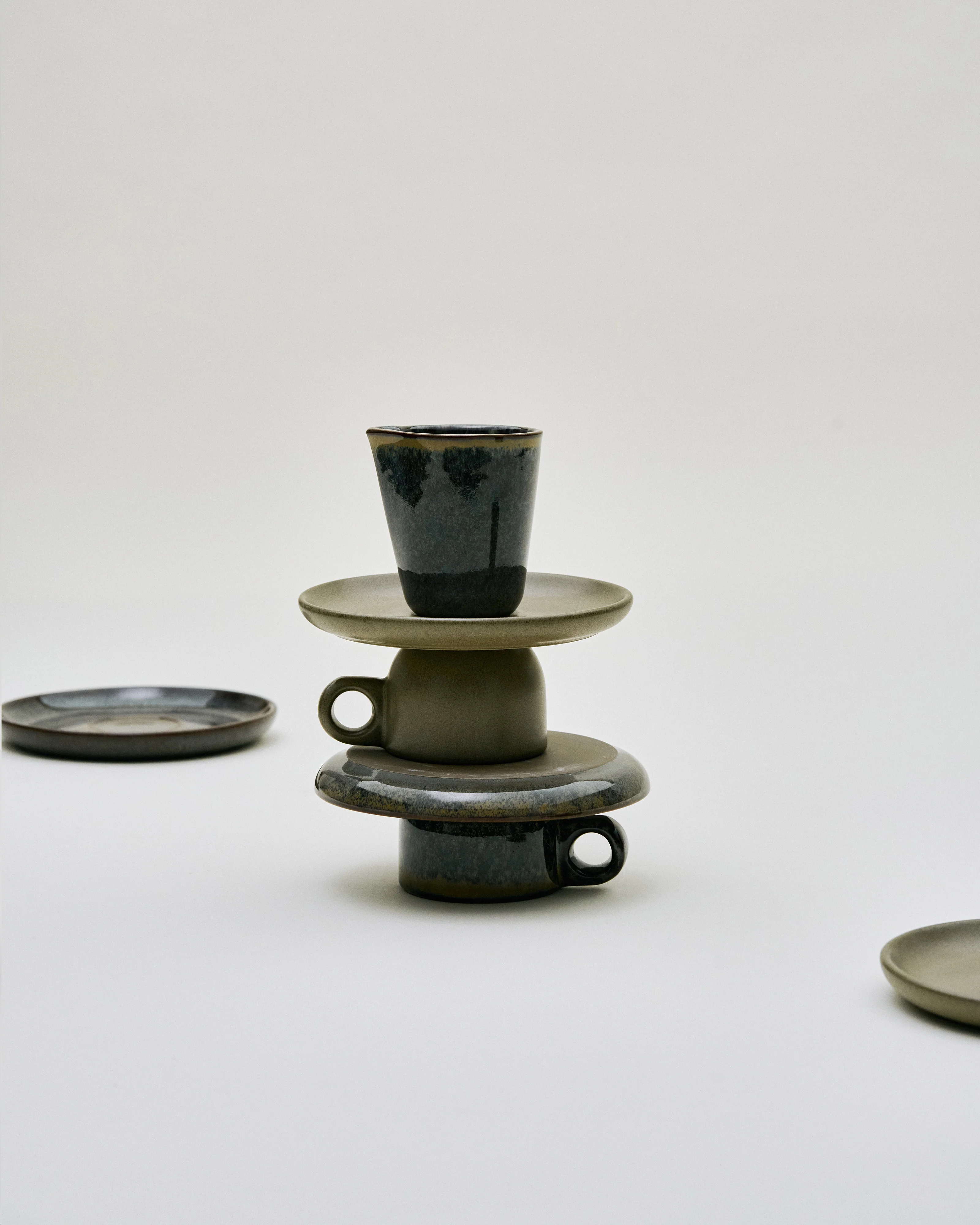 Small plate olives M indi gray Surface - Image 2
