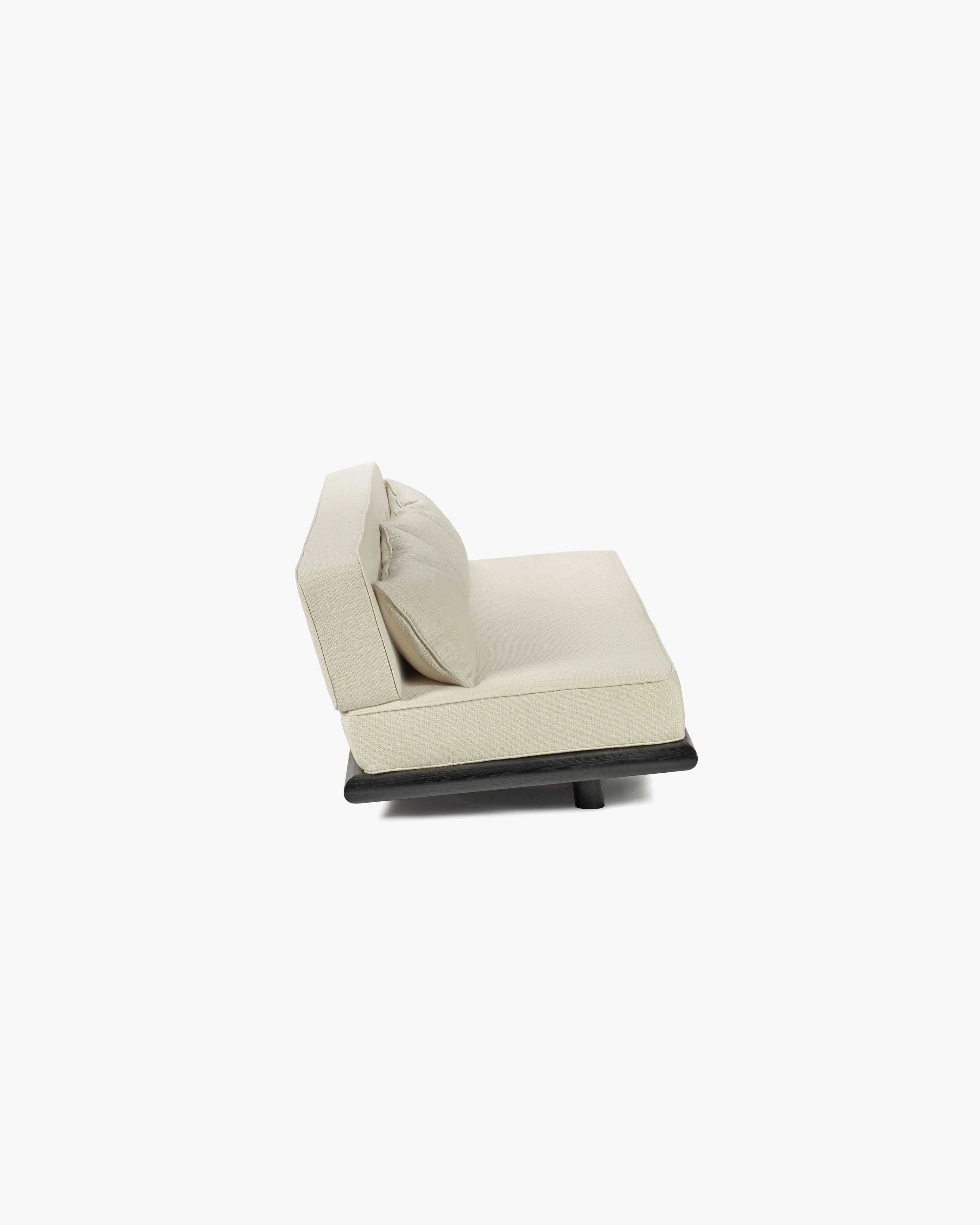 Sofa coco natural + frame tulipwood stained dark Ono 3 - Image 3