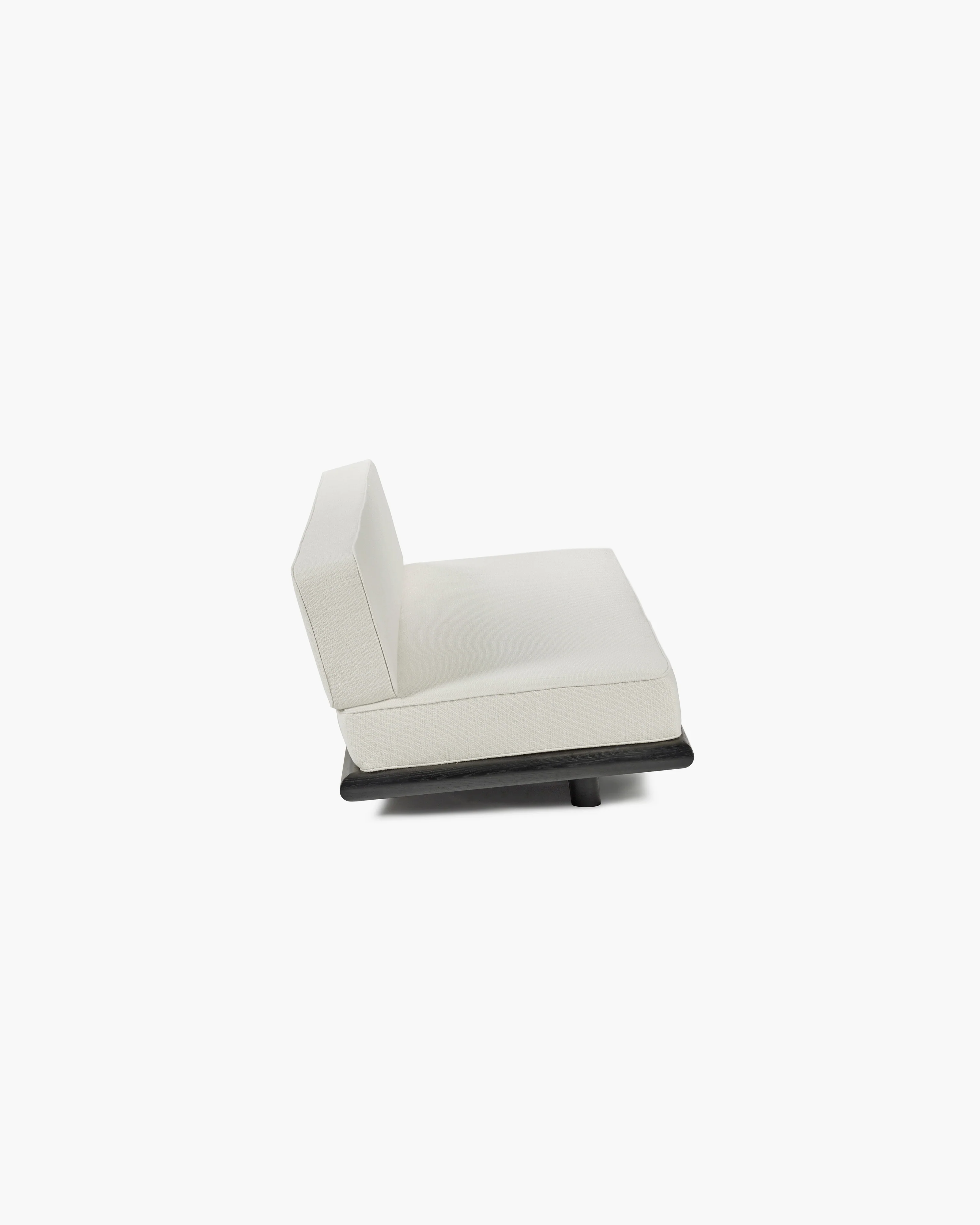 Sofa coco off white + frame tulipwood stained dark Ono 3 - Image 4