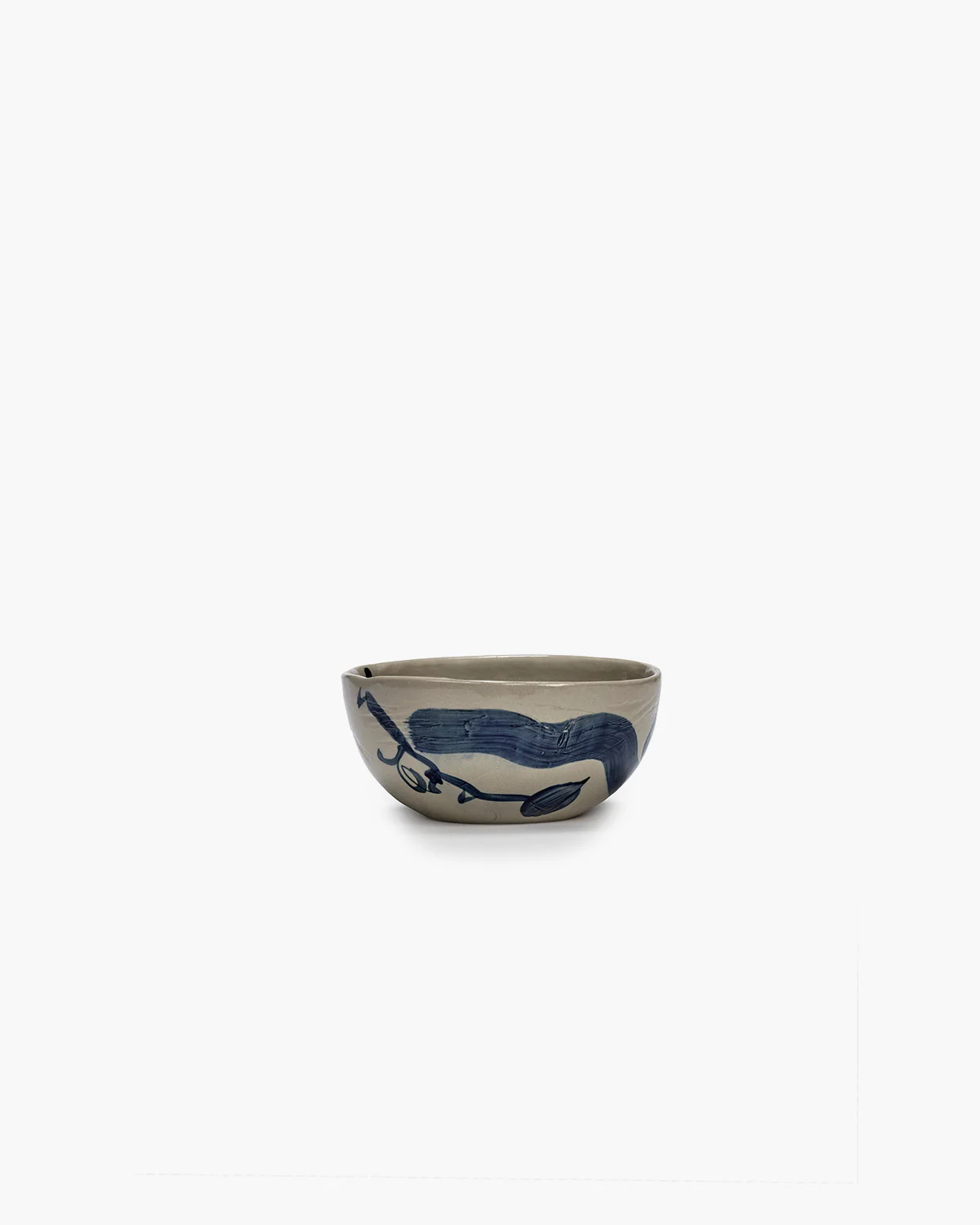 Soup bowl beige - blue Sophia - Image 3