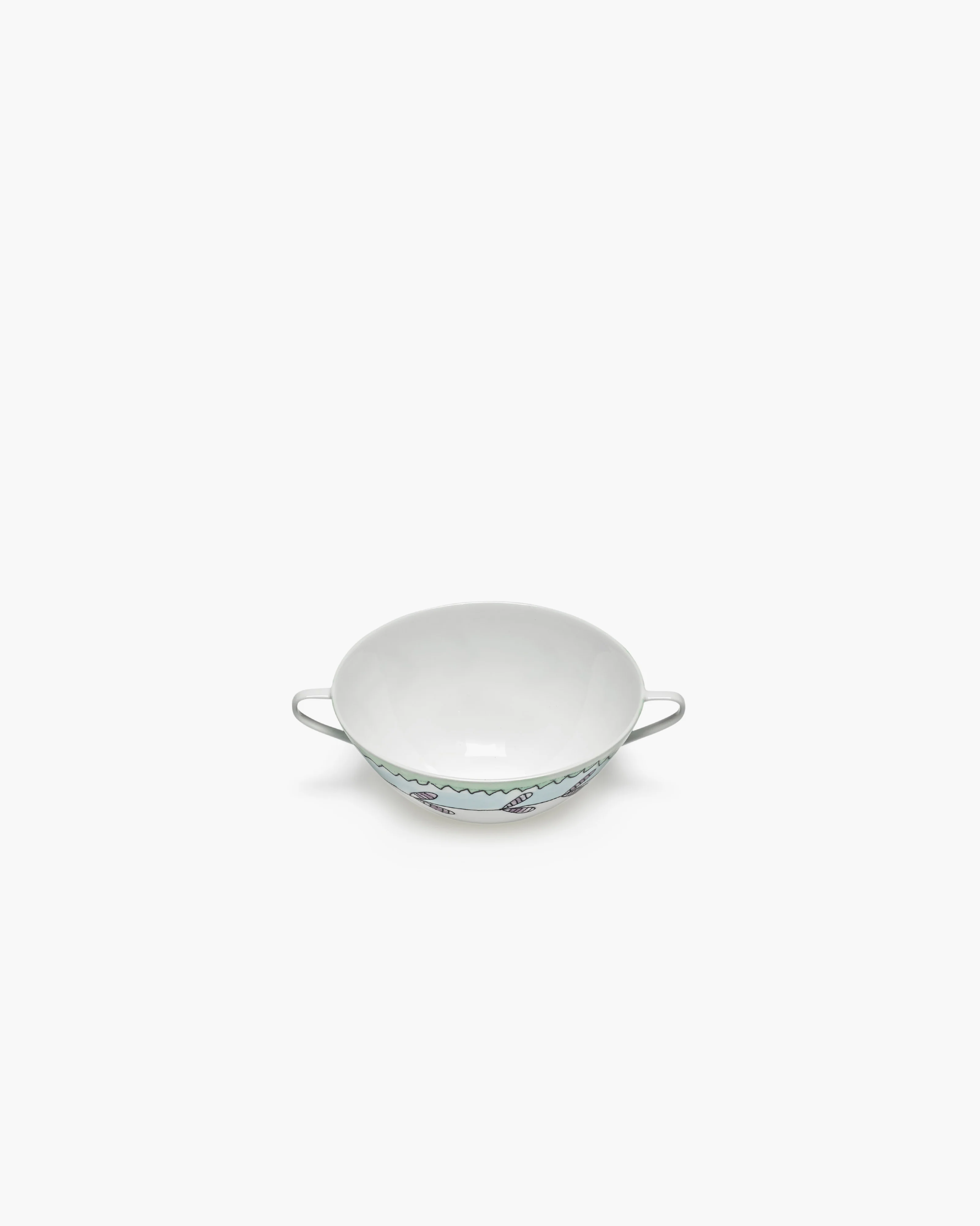 Soup bowl Blossom milk Midnight Flowers - Image 2