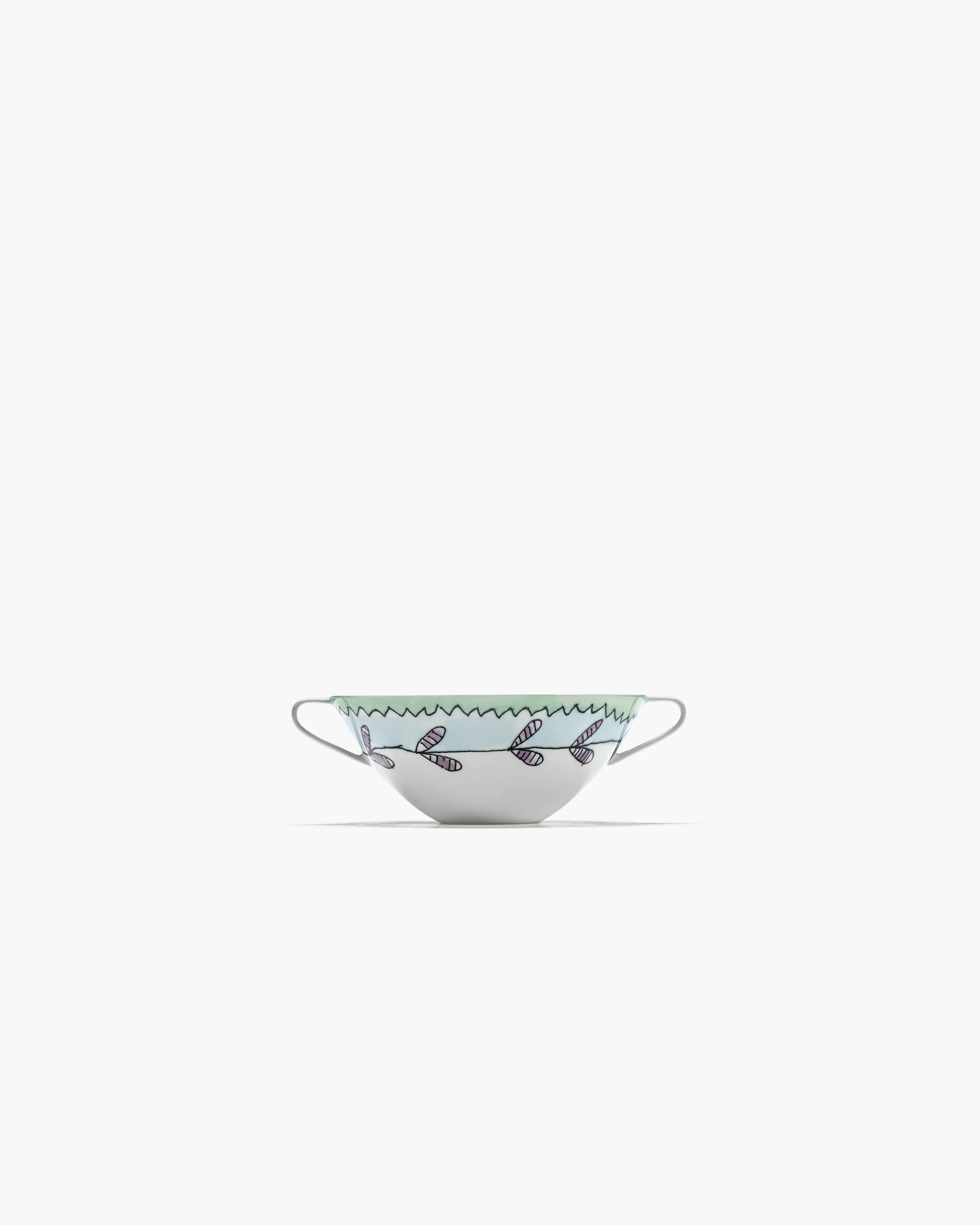 Soup bowl Blossom milk Midnight Flowers - Image 3