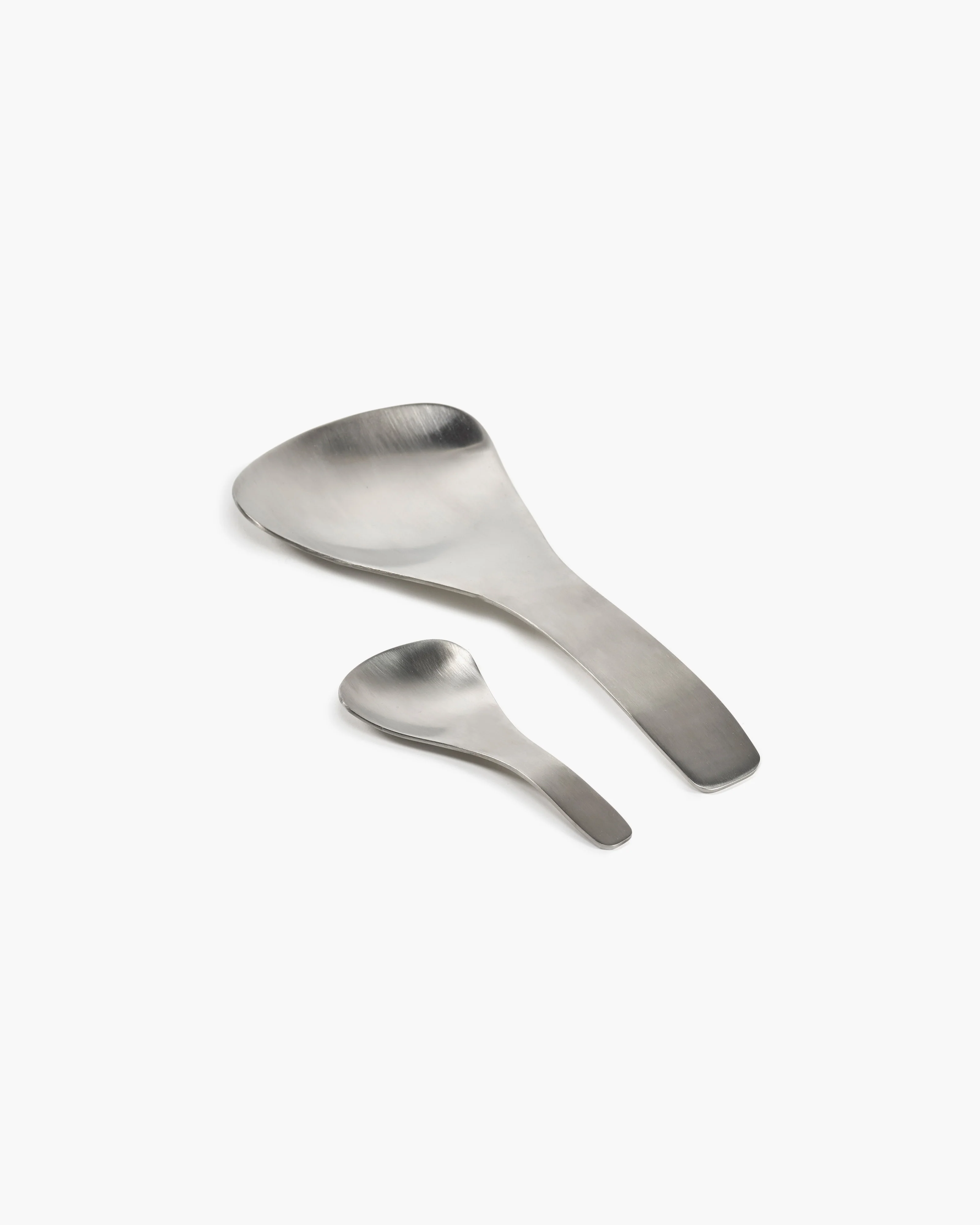 Spoon triangle L brushed steel - Image 2