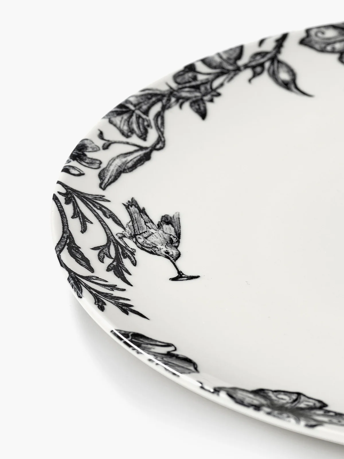 Starter plate enchanted garden white - black Unity - Image 5