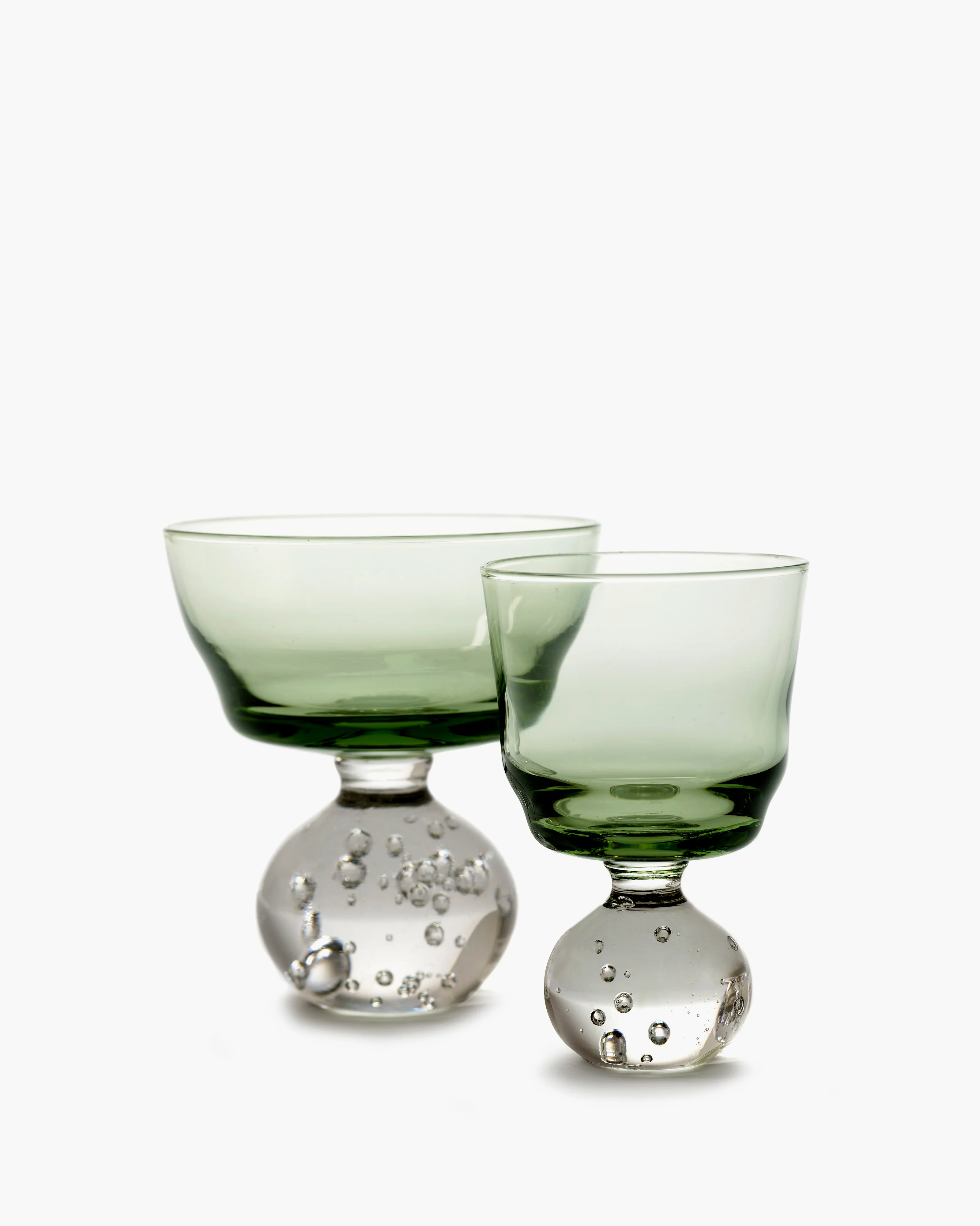 Stem glass S green Eternal snow - Image 3