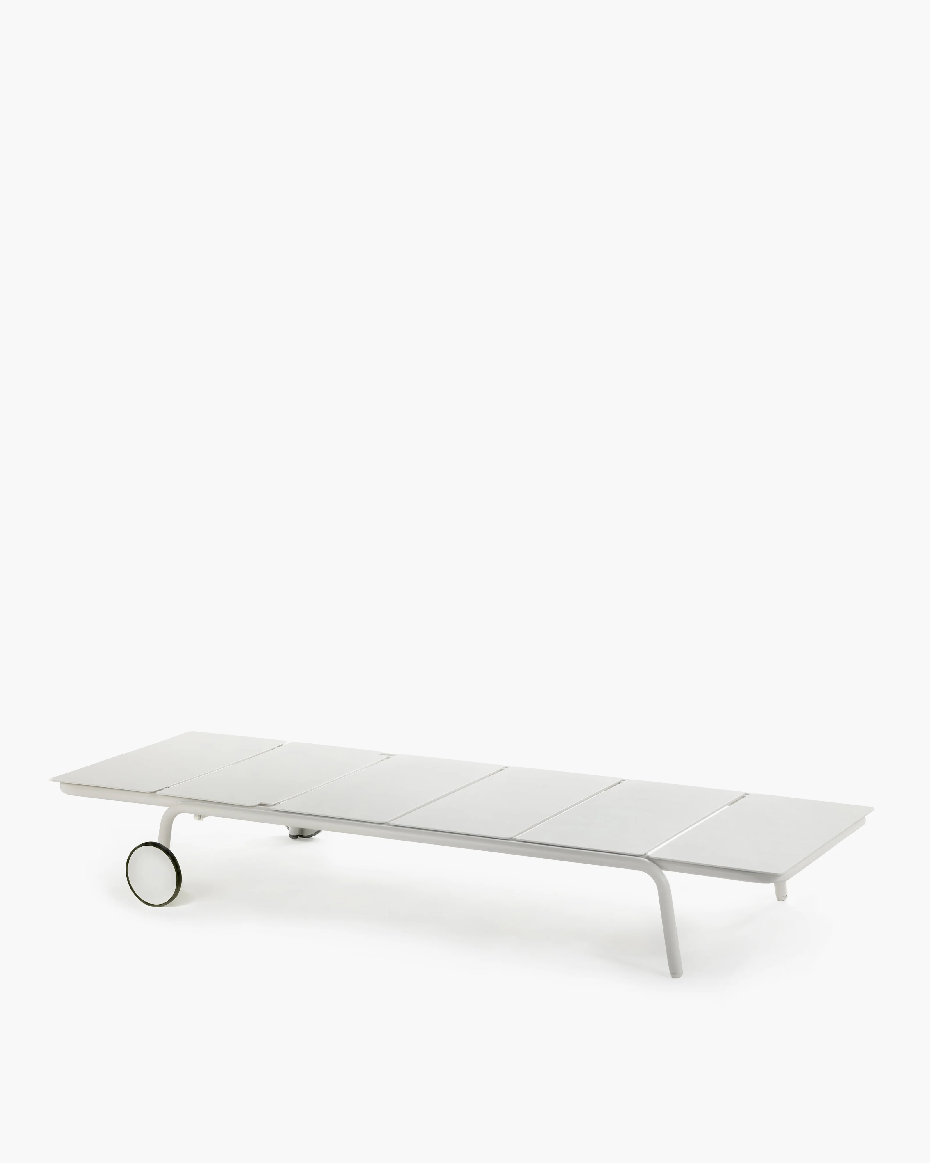 Sun lounger aluminium sand August