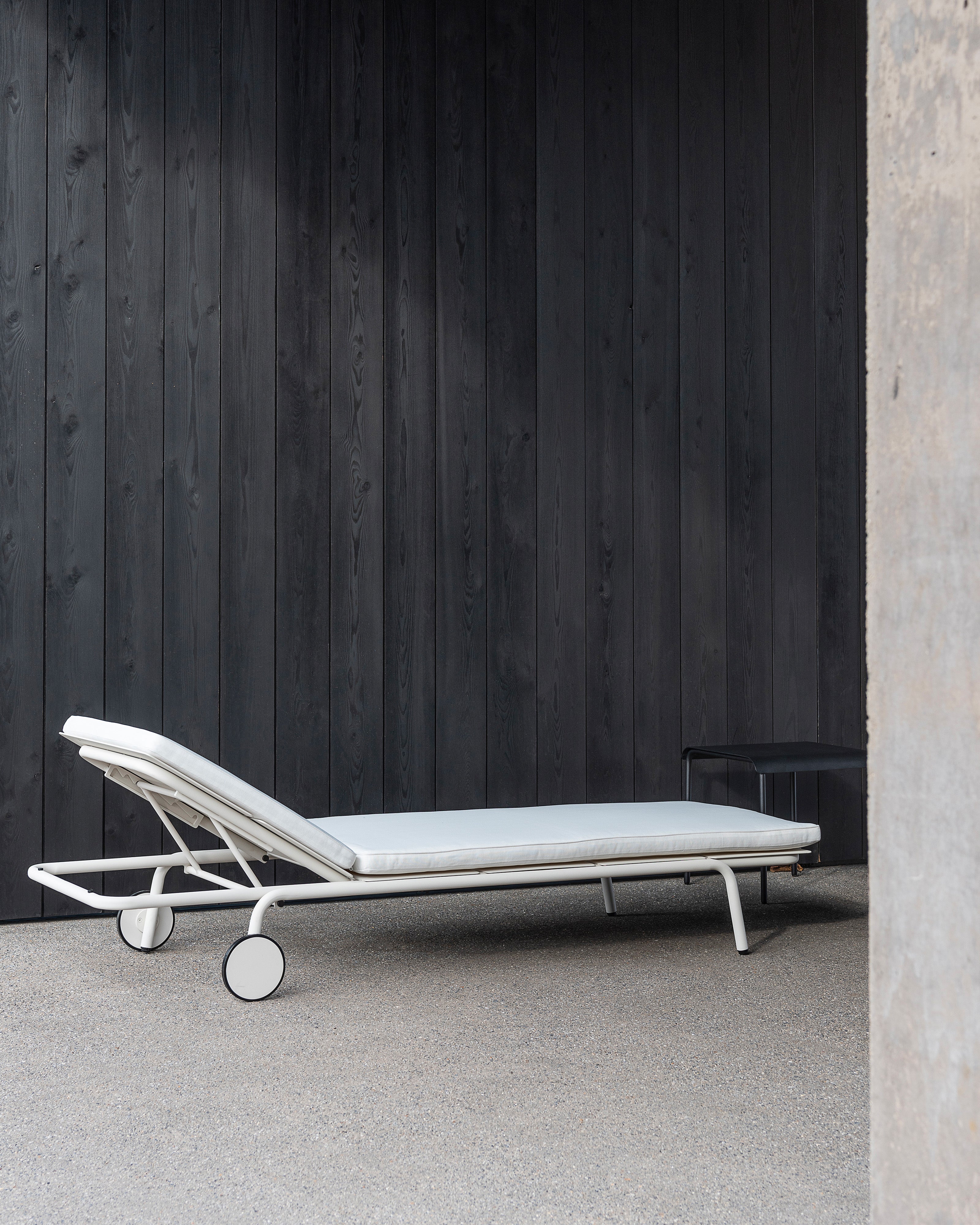 Sun lounger aluminium sand August - Image 2